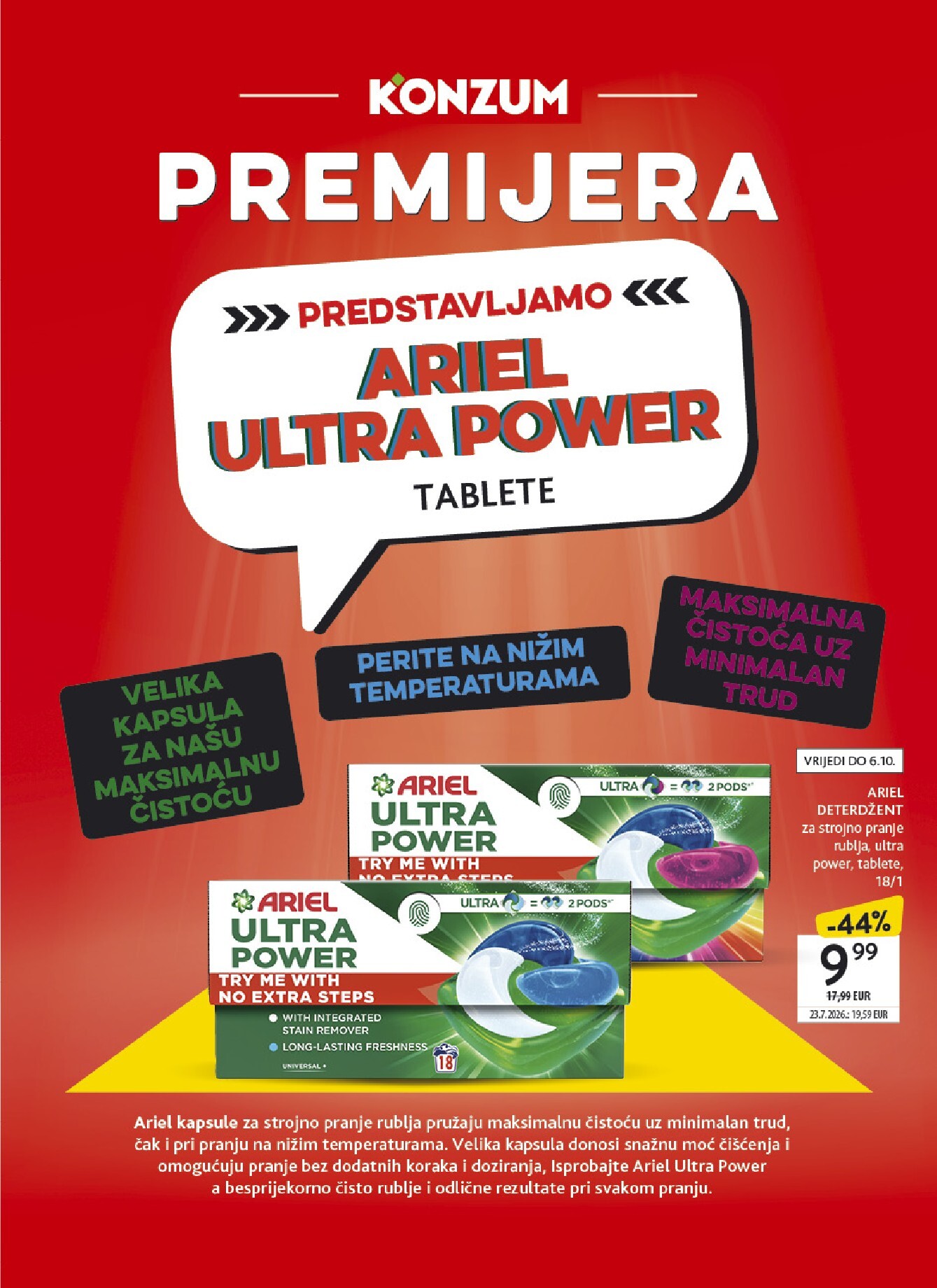 konzum - Novi Konzum katalog od srijede, 16.09.2026 do utorka, 22.09.2026 - page: 15
