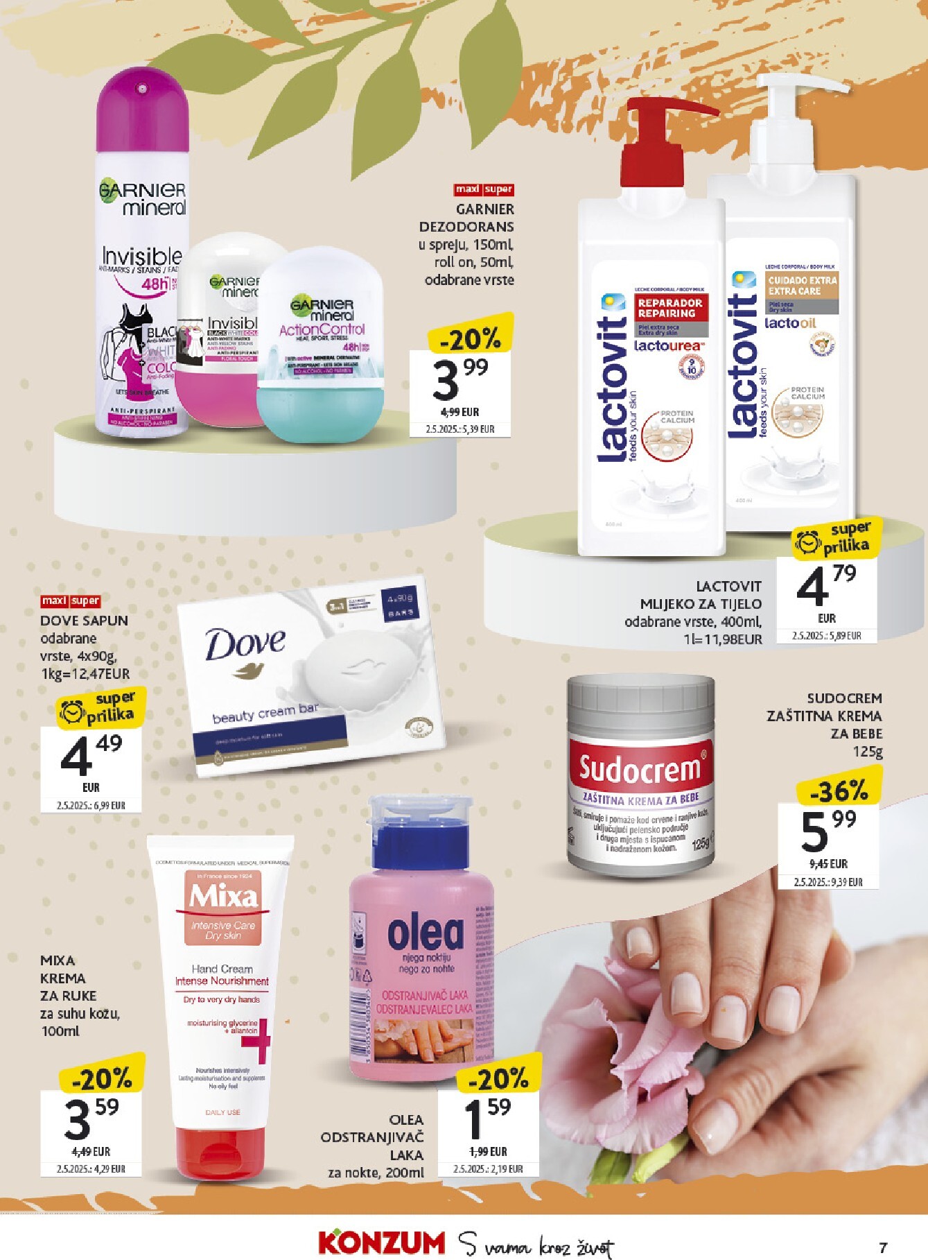 konzum - Aktualni katalog Konzum - Katalog ljepota i njega od ponedjeljka, 21.09.2026 do nedjelje, 04.10.2026 - page: 7