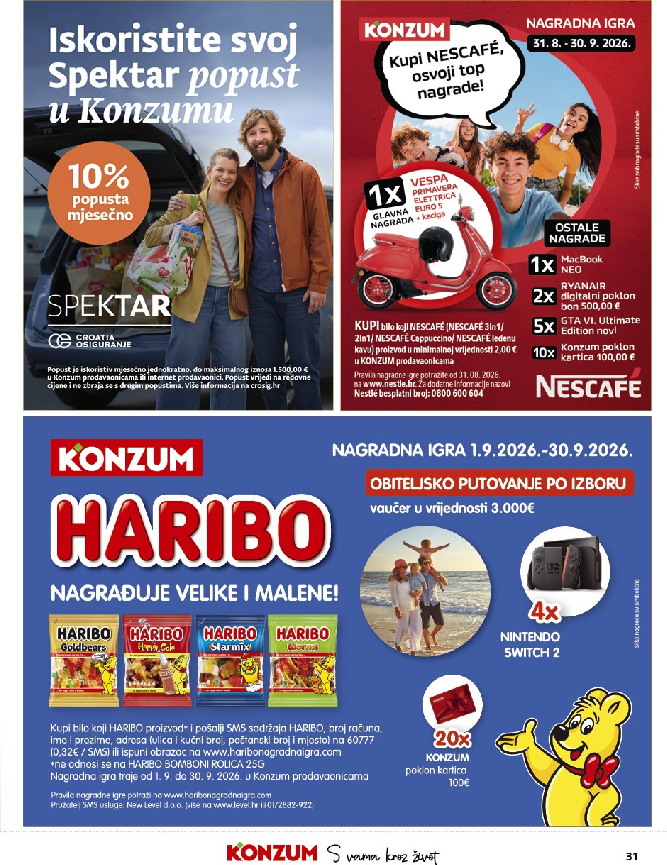 konzum - Aktualni katalog Konzum od srijede, 23.09.2026 do utorka, 29.09.2026 - page: 31