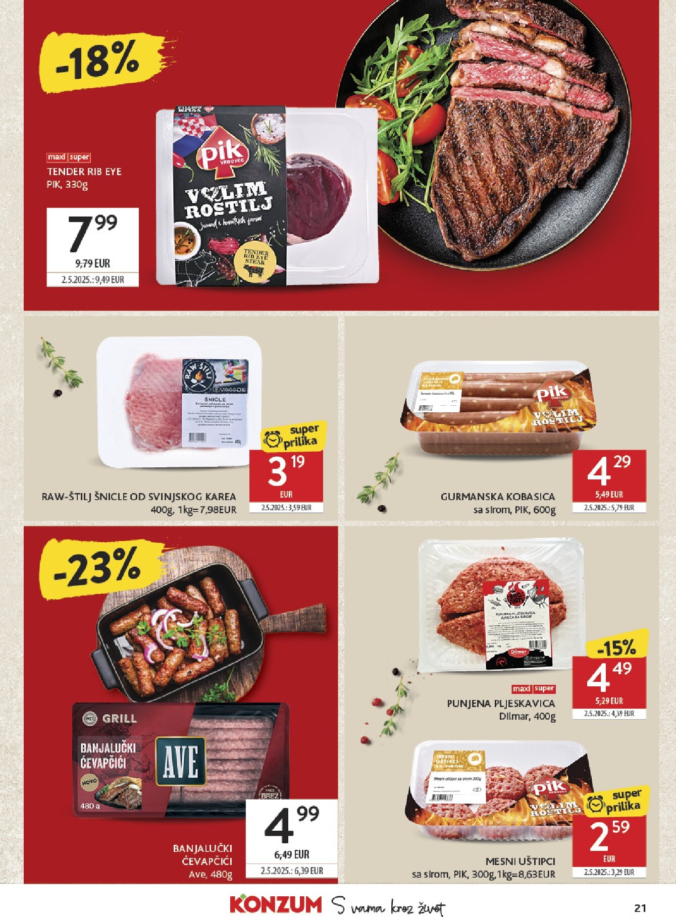 konzum - Aktualni katalog Konzum od srijede, 23.09.2026 do utorka, 29.09.2026 - page: 21