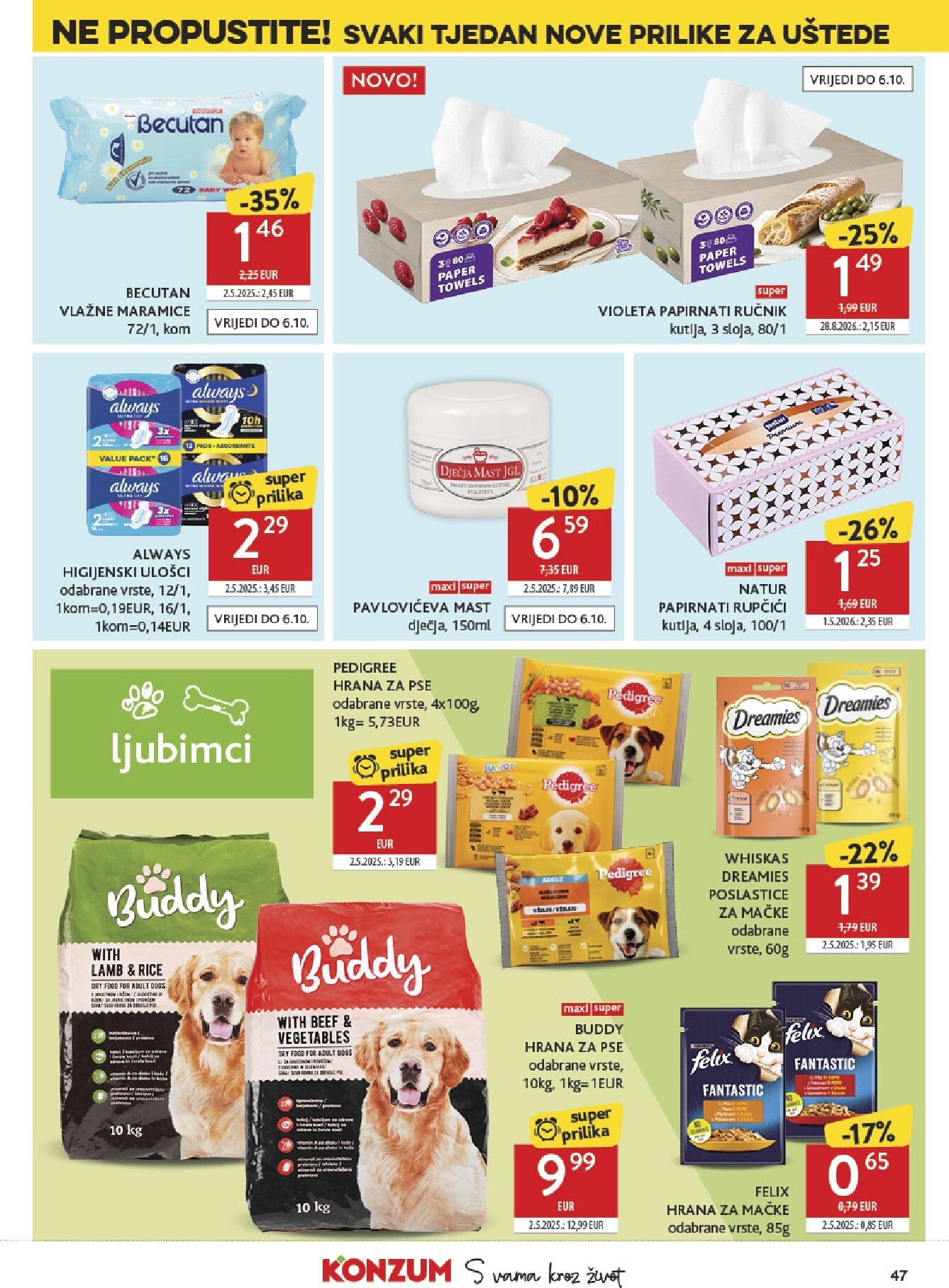 konzum - Aktualni katalog Konzum od srijede, 23.09.2026 do utorka, 29.09.2026 - page: 47