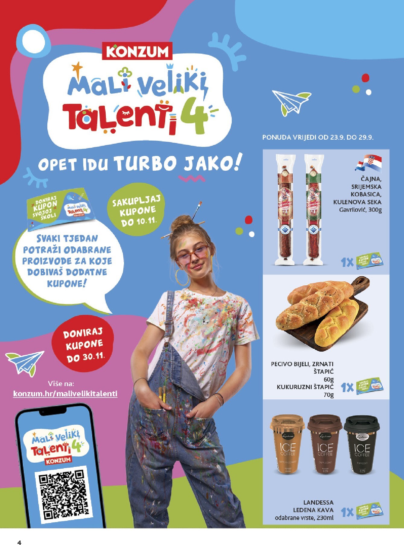 konzum - Aktualni katalog Konzum od srijede, 23.09.2026 do utorka, 29.09.2026 - page: 4