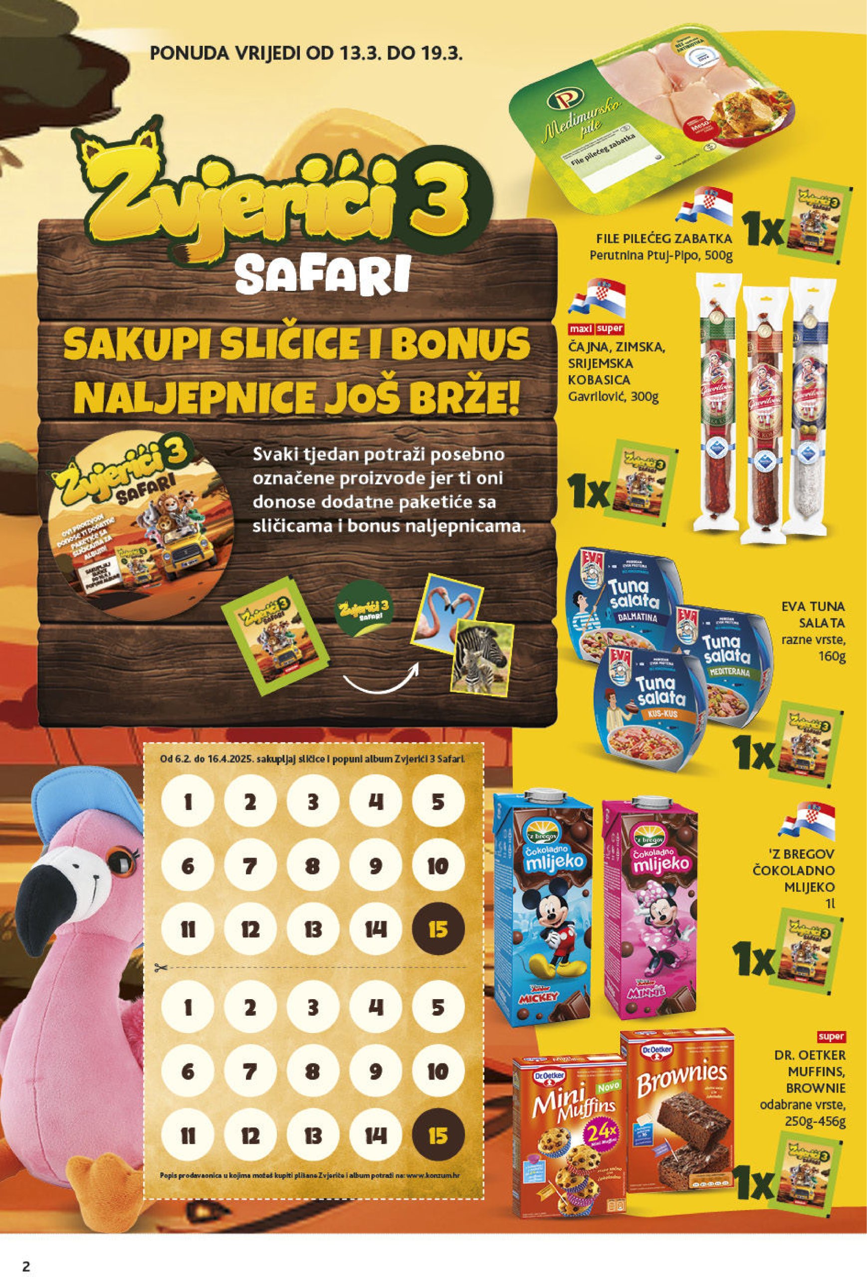 konzum - Konzum katalog vrijedi od 13.03. do 19.03. - page: 2 konzum - Konzum katalog vrijedi od 13.03. do 19.03. - page: 2