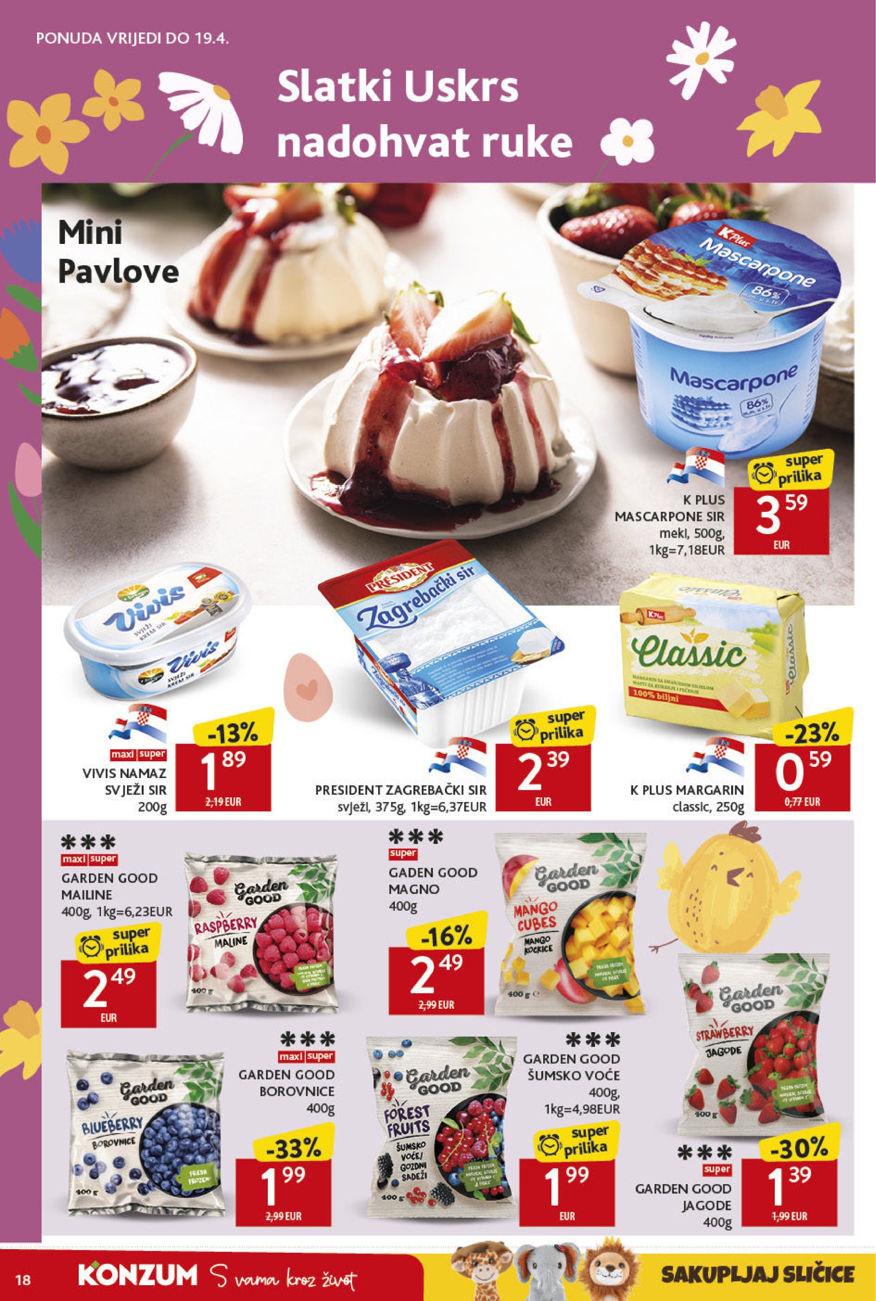 konzum - Konzum katalog vrijedi od 03.04. do 09.04. - page: 18 konzum - Konzum katalog vrijedi od 03.04. do 09.04. - page: 18