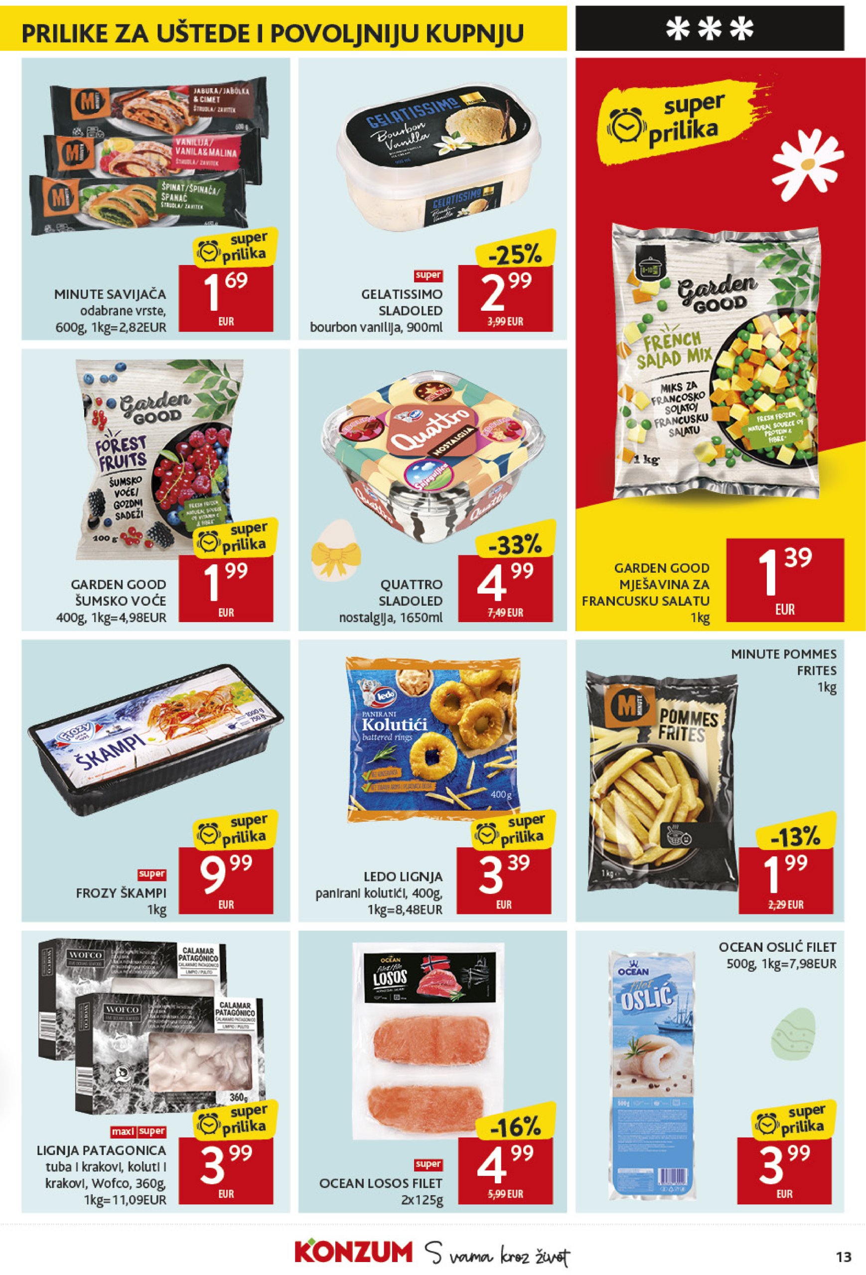 konzum - Konzum katalog vrijedi od 17.04. do 23.04. - page: 13 konzum - Konzum katalog vrijedi od 17.04. do 23.04. - page: 13
