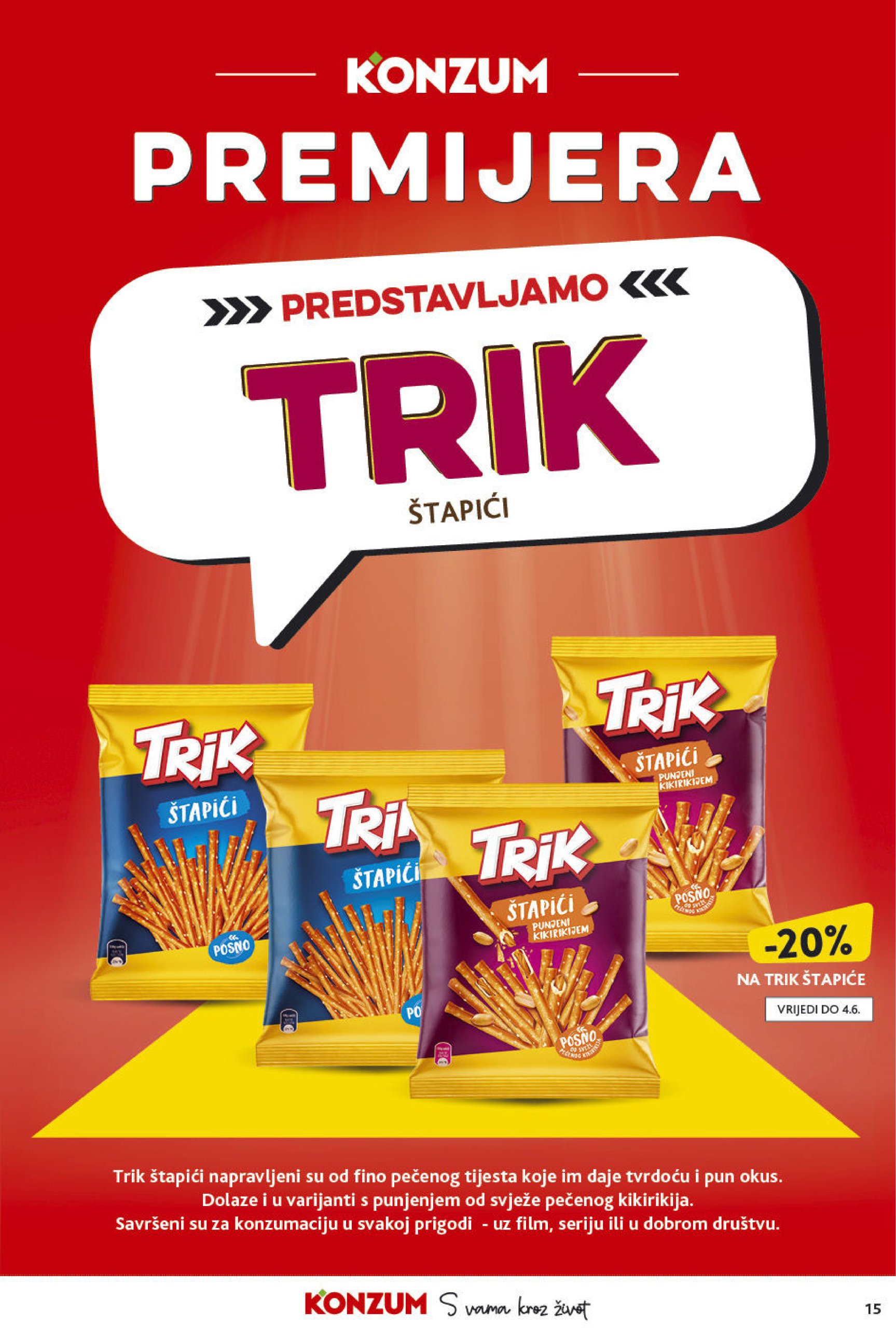 konzum - Konzum katalog vrijedi od 02.05. do 07.05. - page: 15 konzum - Konzum katalog vrijedi od 02.05. do 07.05. - page: 15