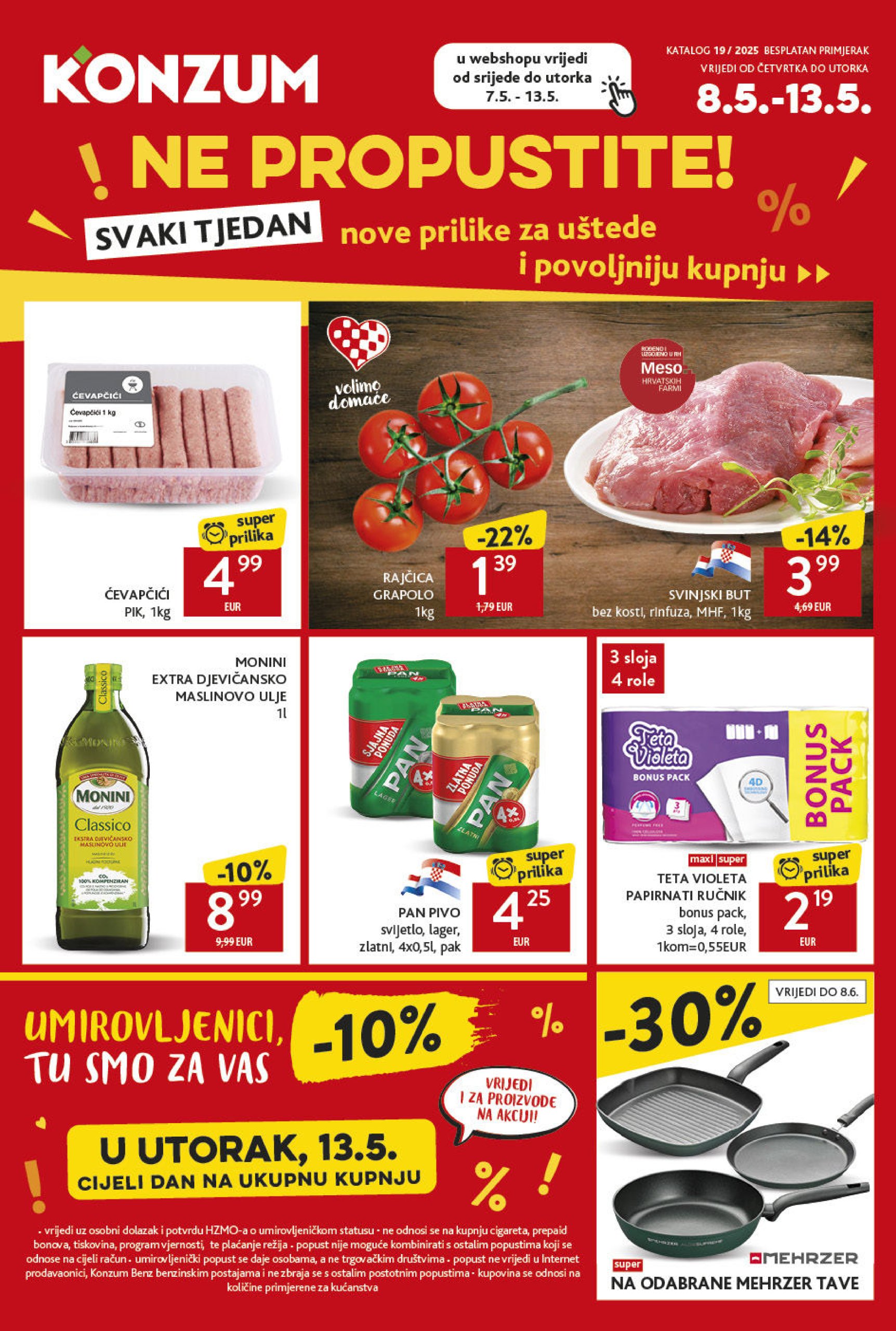 konzum - Konzum katalog vrijedi od 08.05. do 13.05.