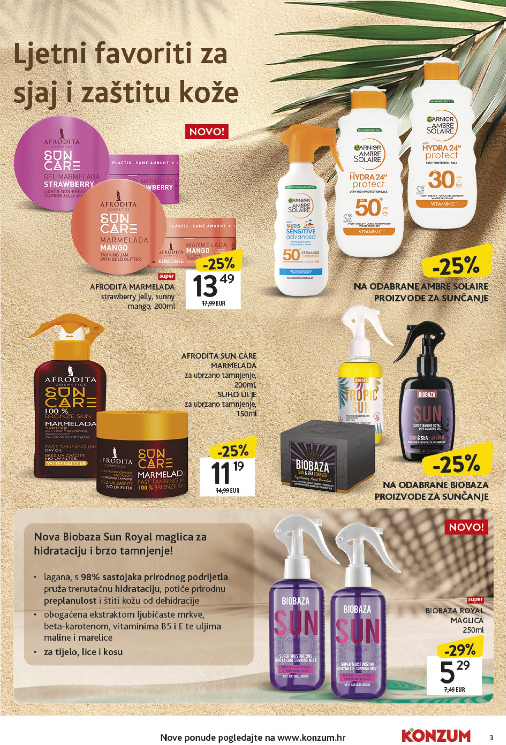 konzum - Prelistajte ovaj Konzum - Katalog ljepota i njega katalog, vrijedi od 12.05. do 25.05. - page: 3
