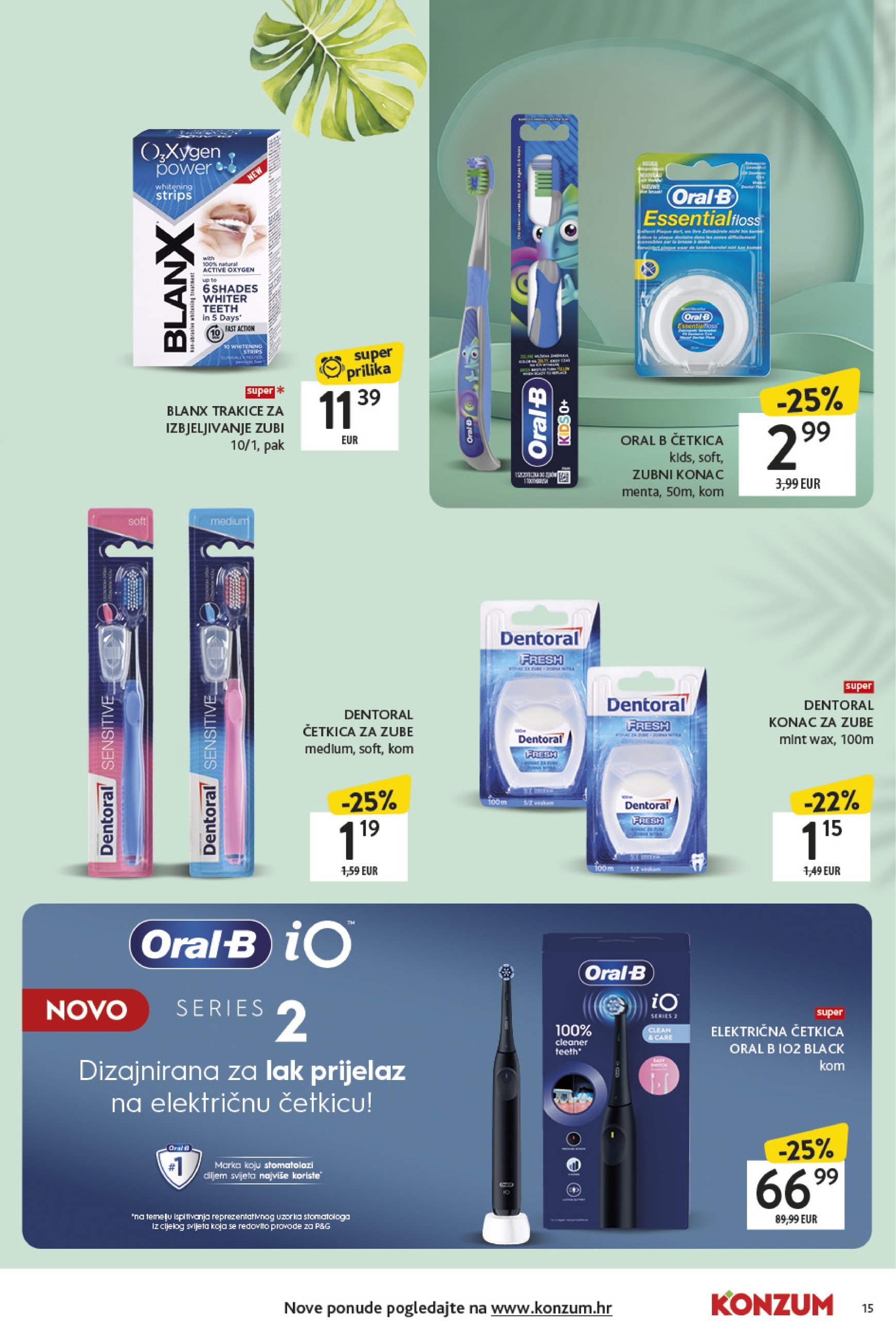 konzum - Prelistajte ovaj Konzum - Katalog ljepota i njega katalog, vrijedi od 12.05. do 25.05. - page: 15