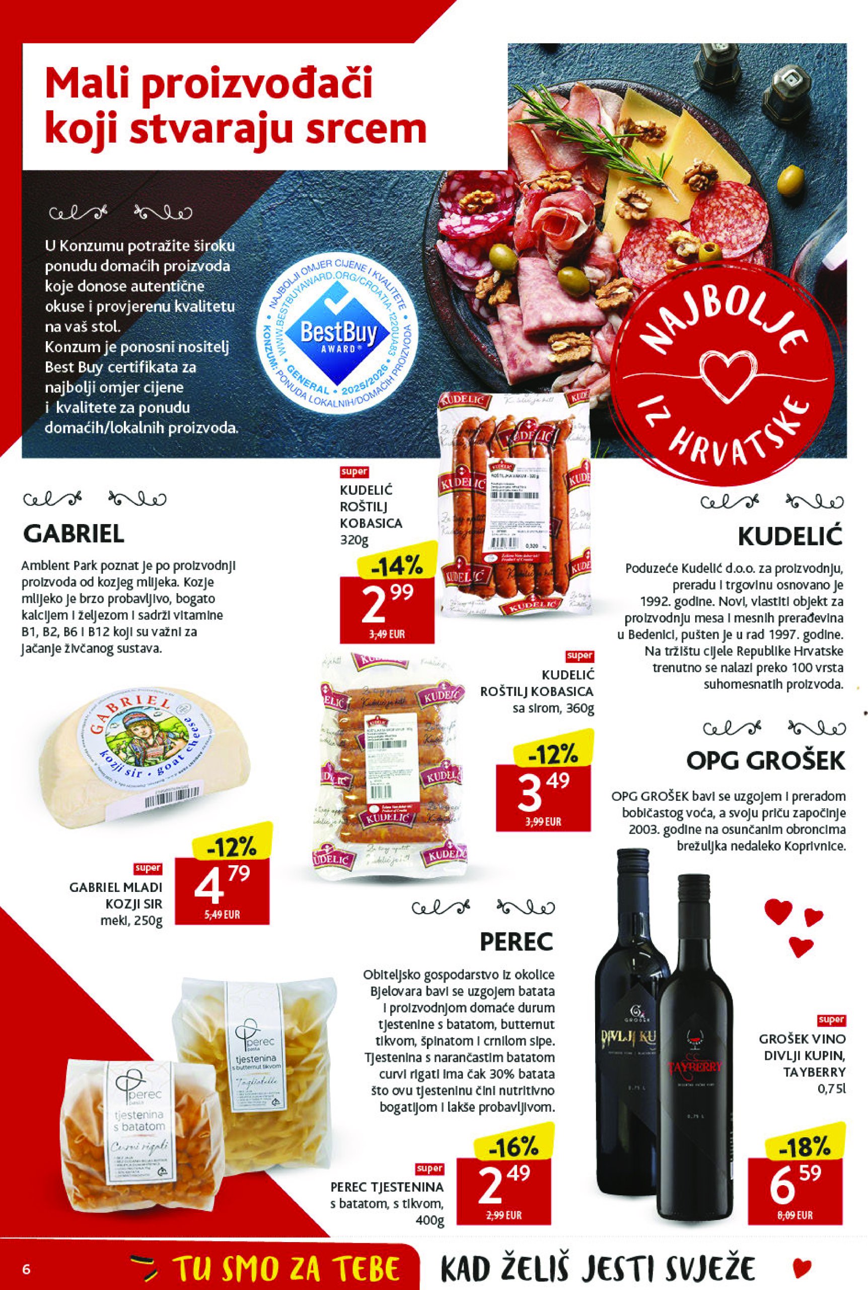 konzum - Prelistajte ovaj Konzum katalog, vrijedi od 14.05. do 20.05. - page: 6 konzum - Prelistajte ovaj Konzum katalog, vrijedi od 14.05. do 20.05. - page: 6