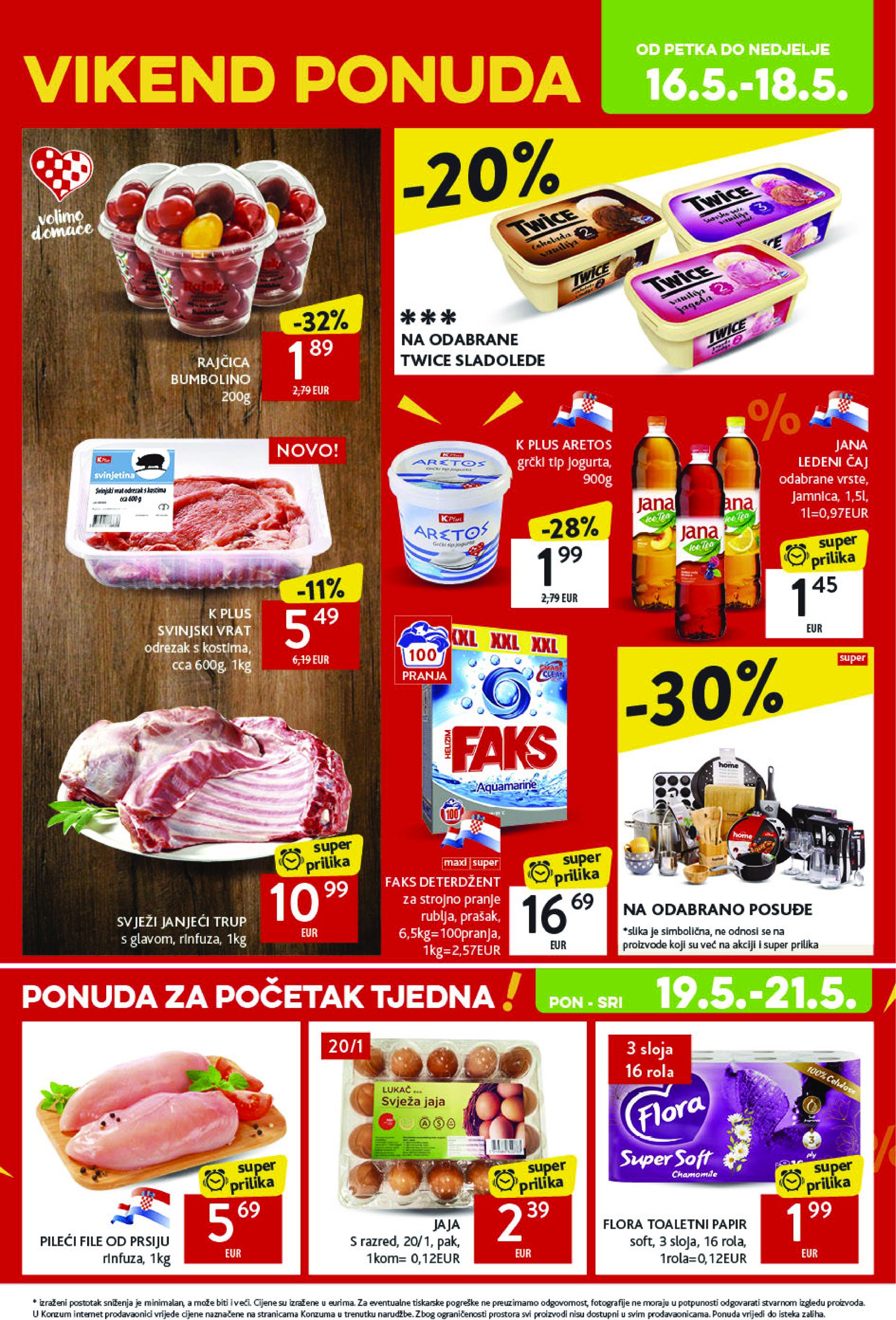 konzum - Prelistajte ovaj Konzum katalog, vrijedi od 14.05. do 20.05. - page: 40 konzum - Prelistajte ovaj Konzum katalog, vrijedi od 14.05. do 20.05. - page: 40