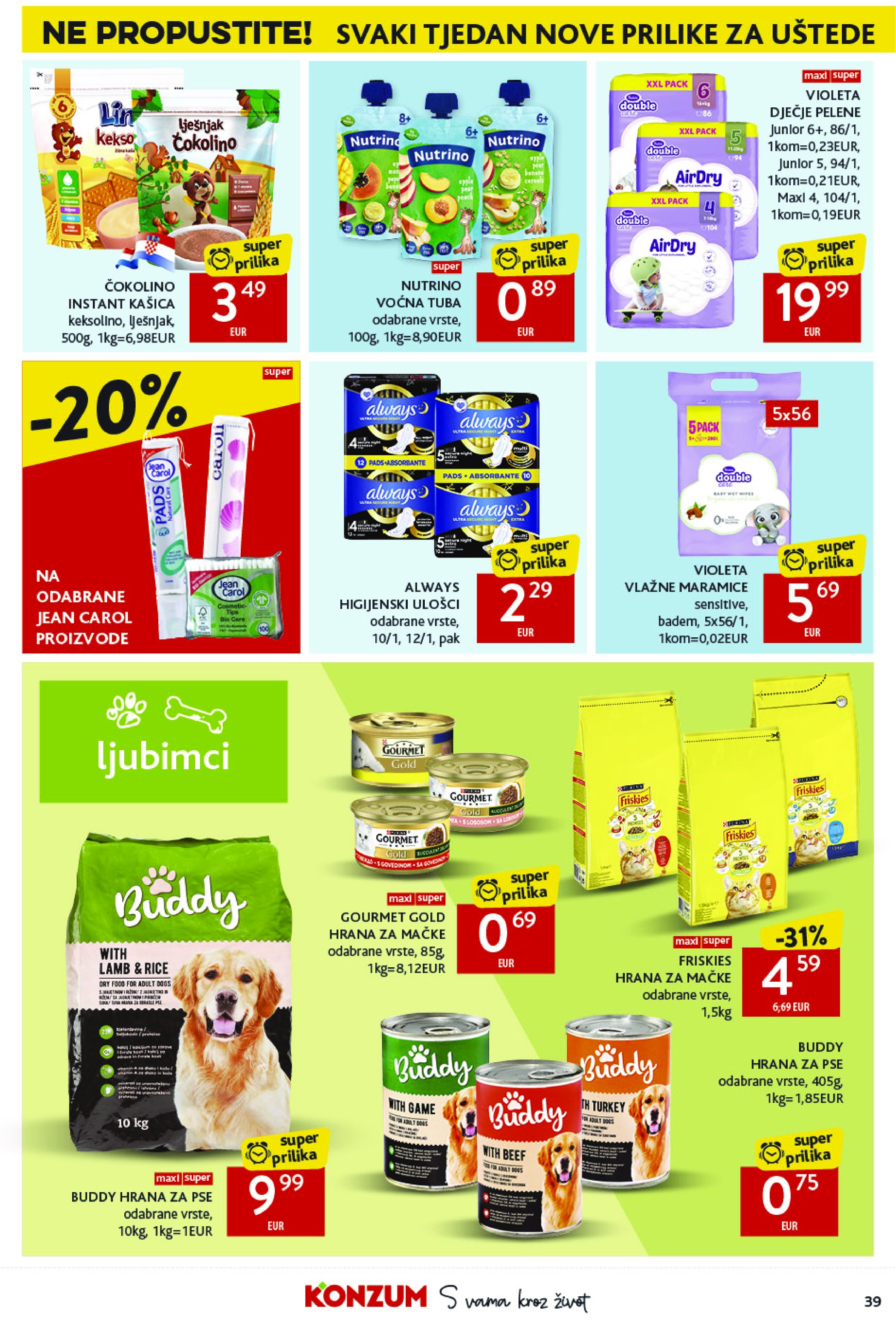 konzum - Prelistajte ovaj Konzum katalog, vrijedi od 21.05. do 27.05. - page: 39 konzum - Prelistajte ovaj Konzum katalog, vrijedi od 21.05. do 27.05. - page: 39