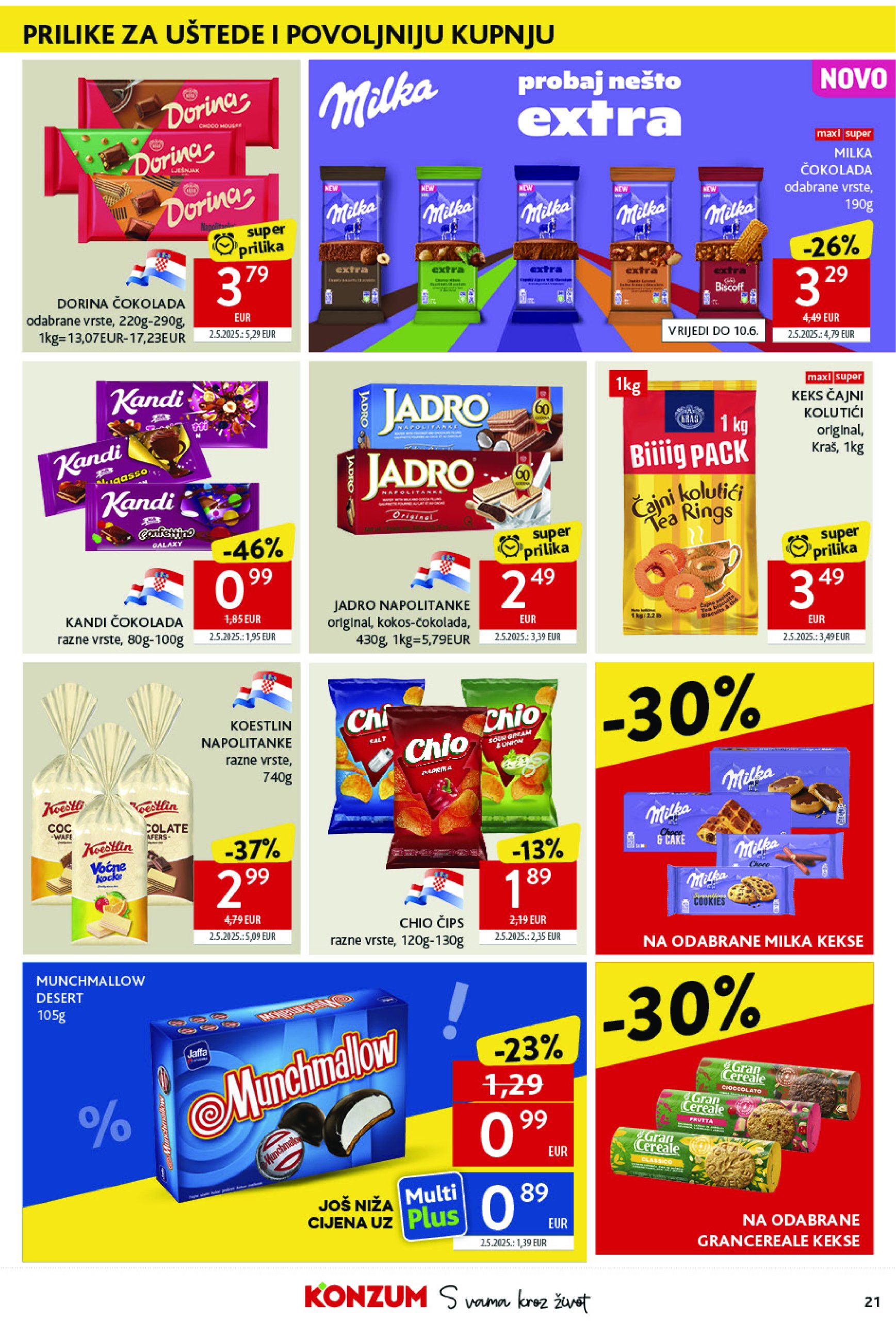 konzum - Prelistajte ovaj Konzum katalog, vrijedi od 28.05. do 03.06. - page: 21 konzum - Prelistajte ovaj Konzum katalog, vrijedi od 28.05. do 03.06. - page: 21