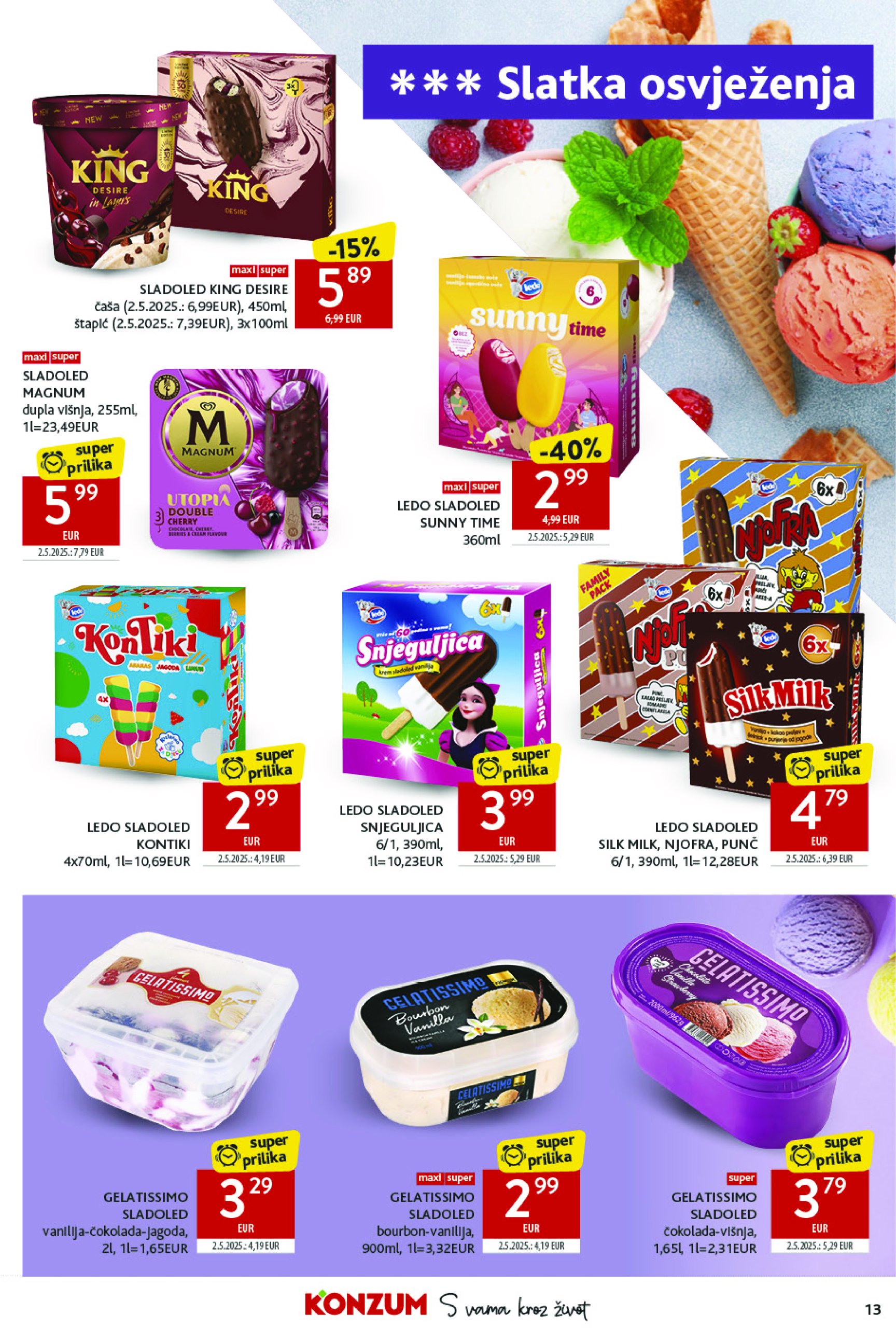 konzum - Prelistajte ovaj Konzum katalog, vrijedi od 28.05. do 03.06. - page: 13 konzum - Prelistajte ovaj Konzum katalog, vrijedi od 28.05. do 03.06. - page: 13