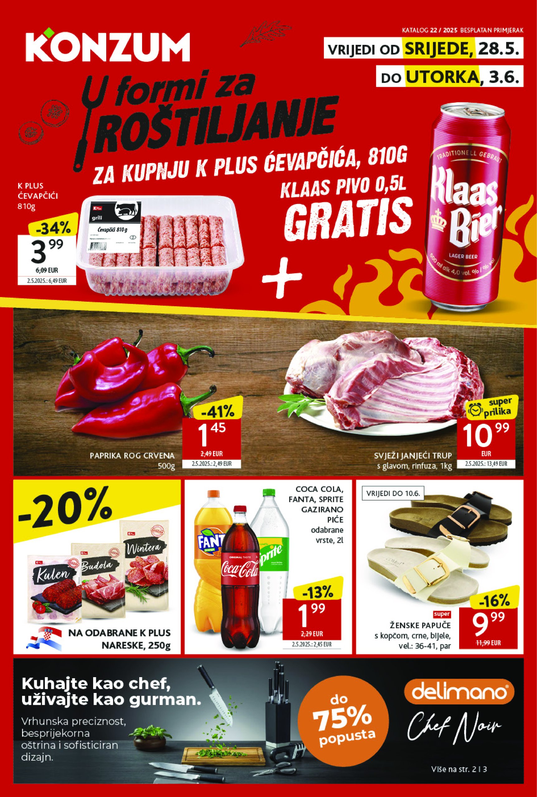 konzum - Prelistajte ovaj Konzum katalog, vrijedi od 28.05. do 03.06. - page: 1 konzum - Prelistajte ovaj Konzum katalog, vrijedi od 28.05. do 03.06. - page: 1
