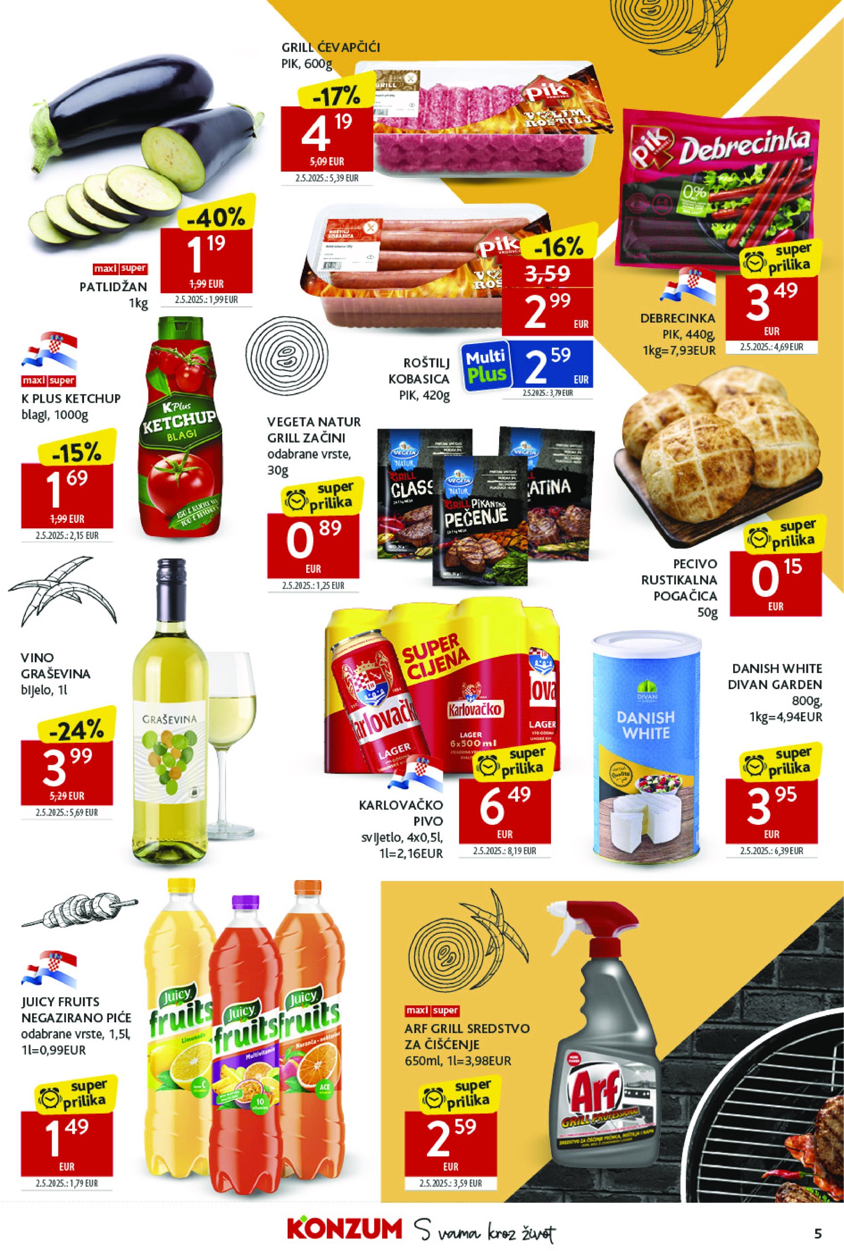 konzum - Prelistajte ovaj Konzum katalog, vrijedi od 28.05. do 03.06. - page: 5 konzum - Prelistajte ovaj Konzum katalog, vrijedi od 28.05. do 03.06. - page: 5