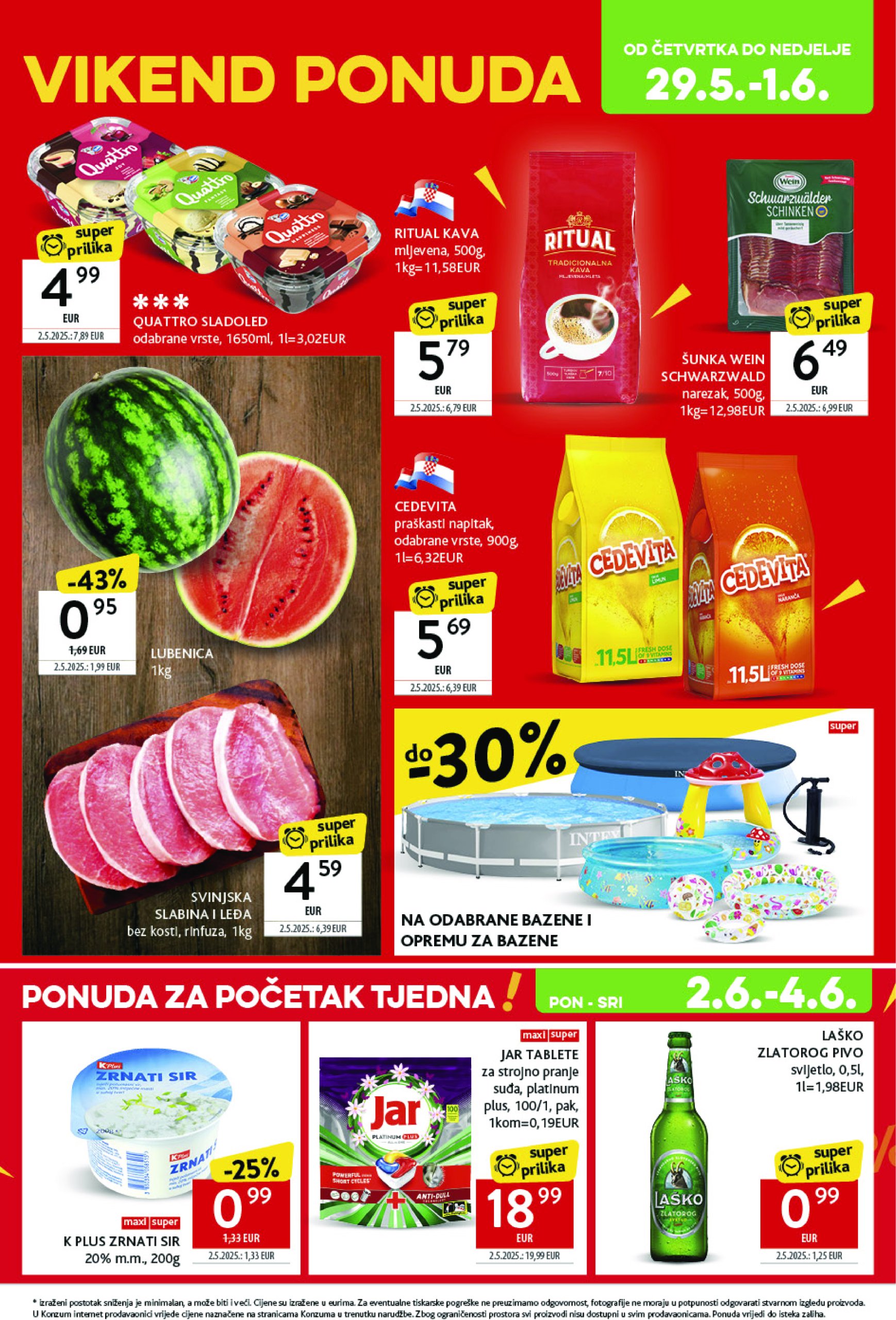 konzum - Prelistajte ovaj Konzum katalog, vrijedi od 28.05. do 03.06. - page: 38 konzum - Prelistajte ovaj Konzum katalog, vrijedi od 28.05. do 03.06. - page: 38