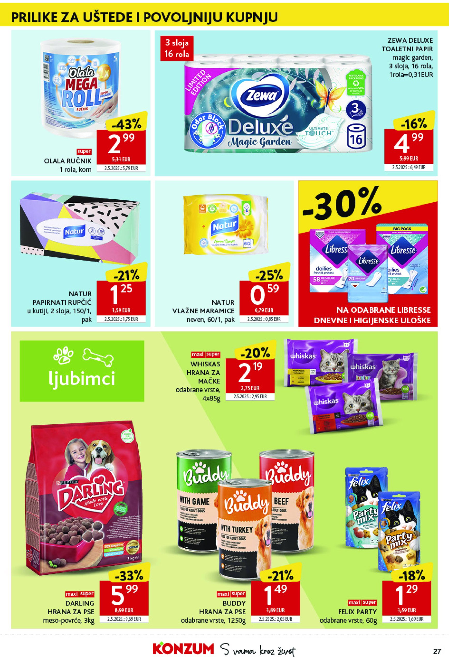 konzum - Prelistajte ovaj Konzum katalog, vrijedi od 28.05. do 03.06. - page: 27 konzum - Prelistajte ovaj Konzum katalog, vrijedi od 28.05. do 03.06. - page: 27