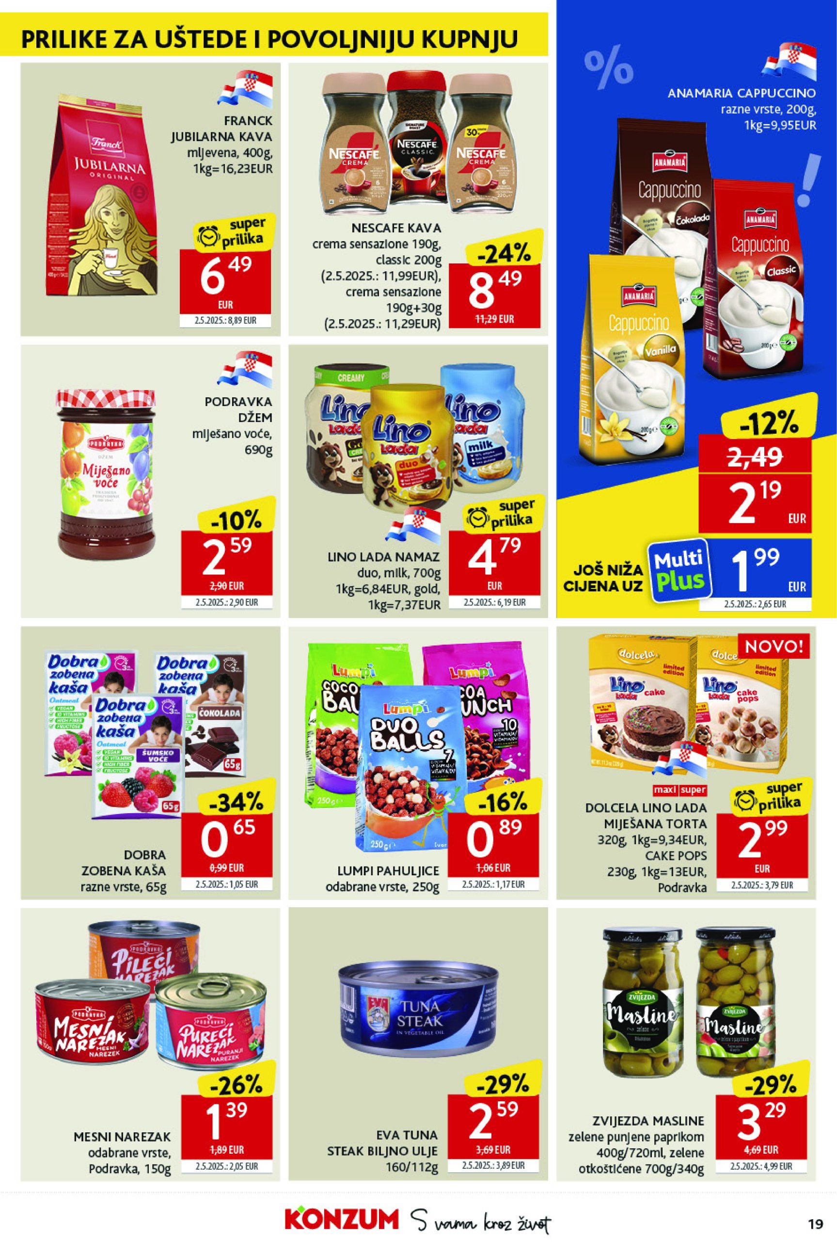 konzum - Prelistajte ovaj Konzum katalog, vrijedi od 28.05. do 03.06. - page: 19 konzum - Prelistajte ovaj Konzum katalog, vrijedi od 28.05. do 03.06. - page: 19