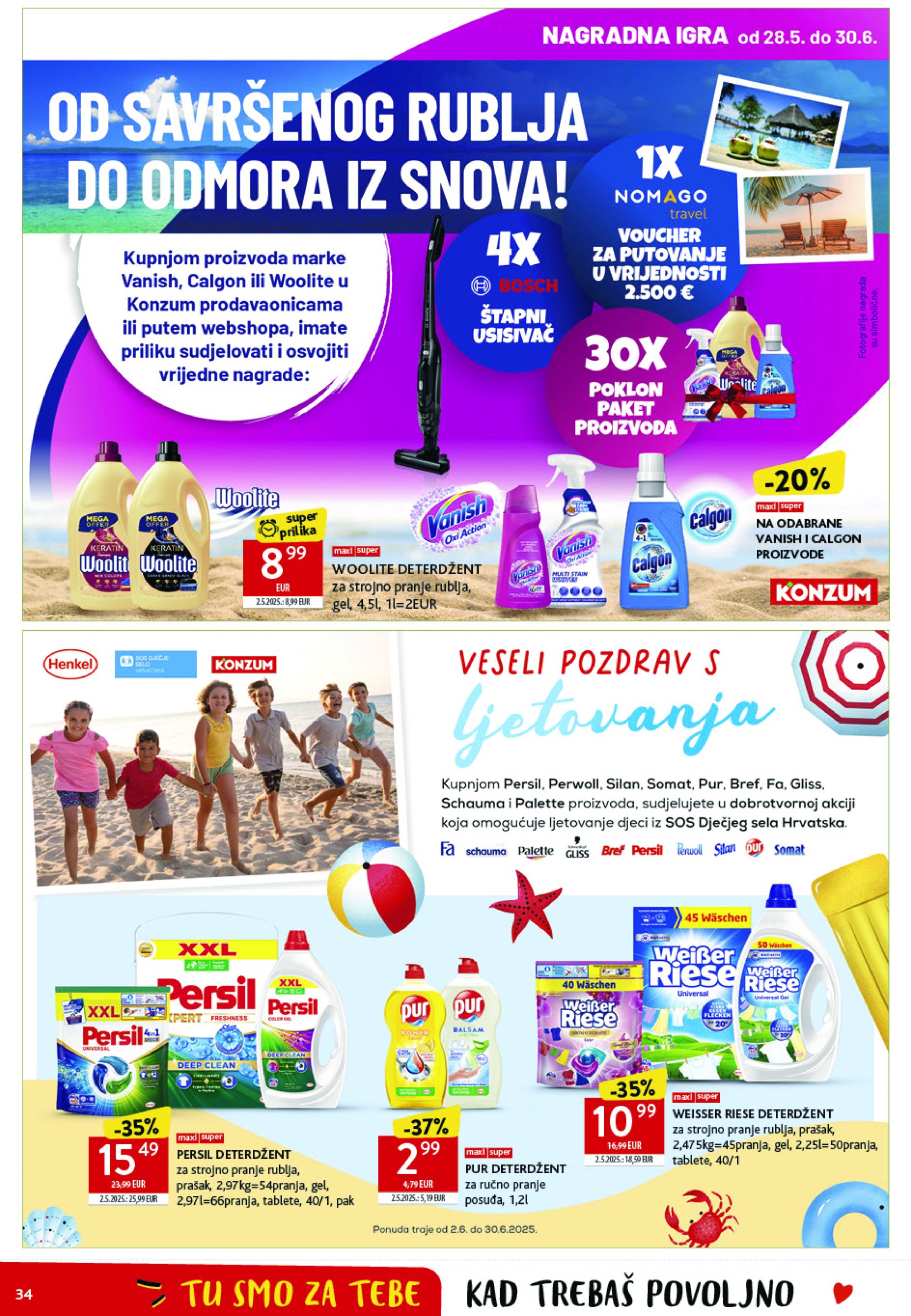 konzum - Prelistajte ovaj Konzum katalog, vrijedi od 28.05. do 03.06. - page: 34 konzum - Prelistajte ovaj Konzum katalog, vrijedi od 28.05. do 03.06. - page: 34