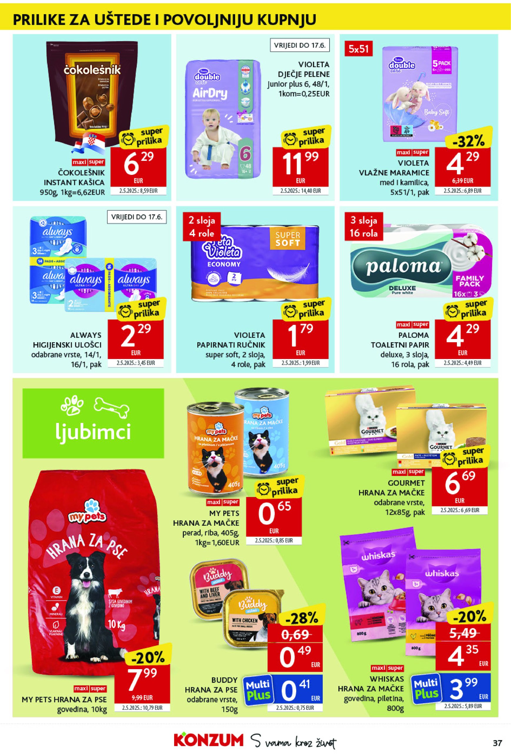 konzum - Prelistajte ovaj Konzum katalog, vrijedi od 04.06. do 12.06. - page: 37 konzum - Prelistajte ovaj Konzum katalog, vrijedi od 04.06. do 12.06. - page: 37