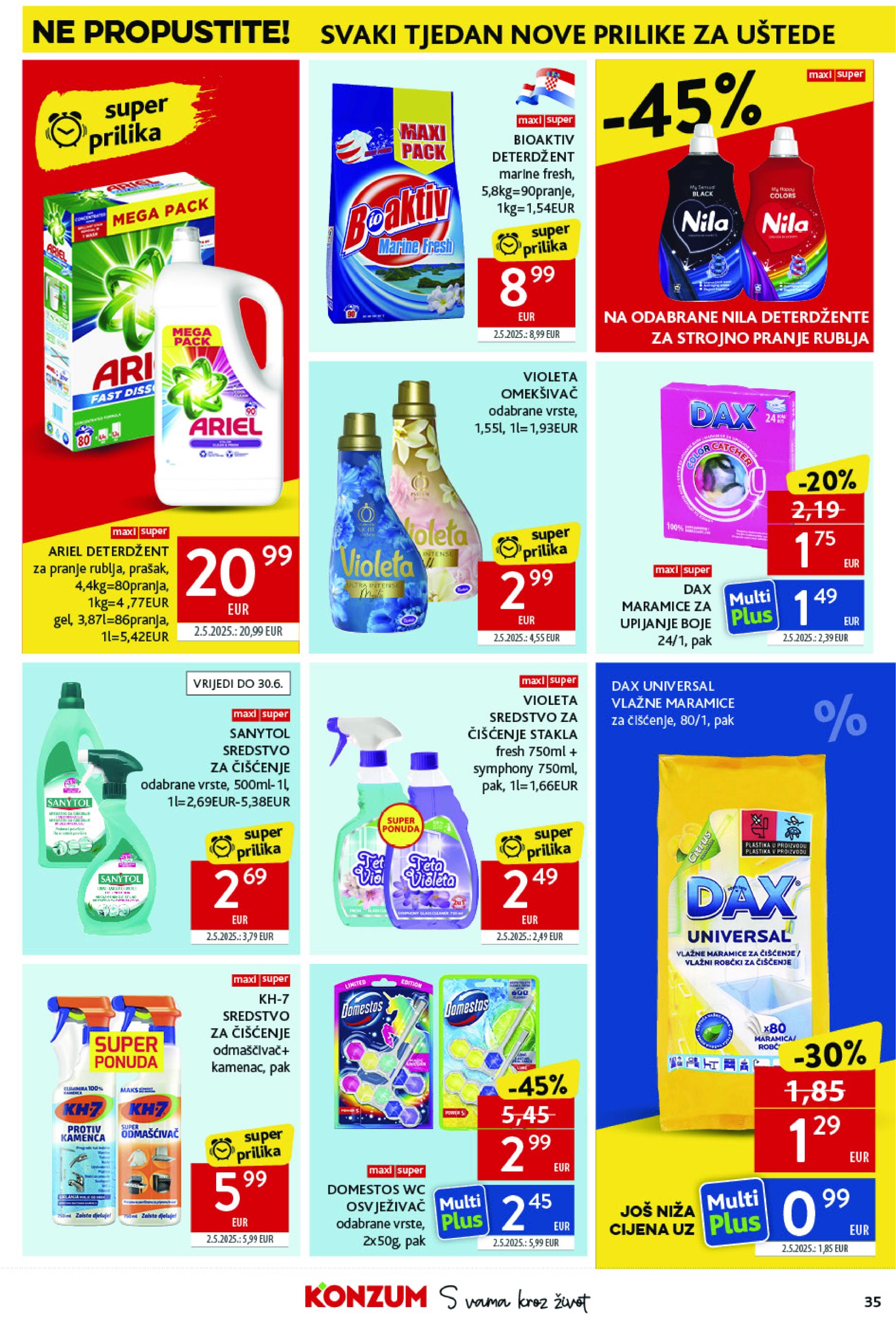 konzum - Prelistajte ovaj Konzum katalog, vrijedi od 04.06. do 12.06. - page: 35 konzum - Prelistajte ovaj Konzum katalog, vrijedi od 04.06. do 12.06. - page: 35
