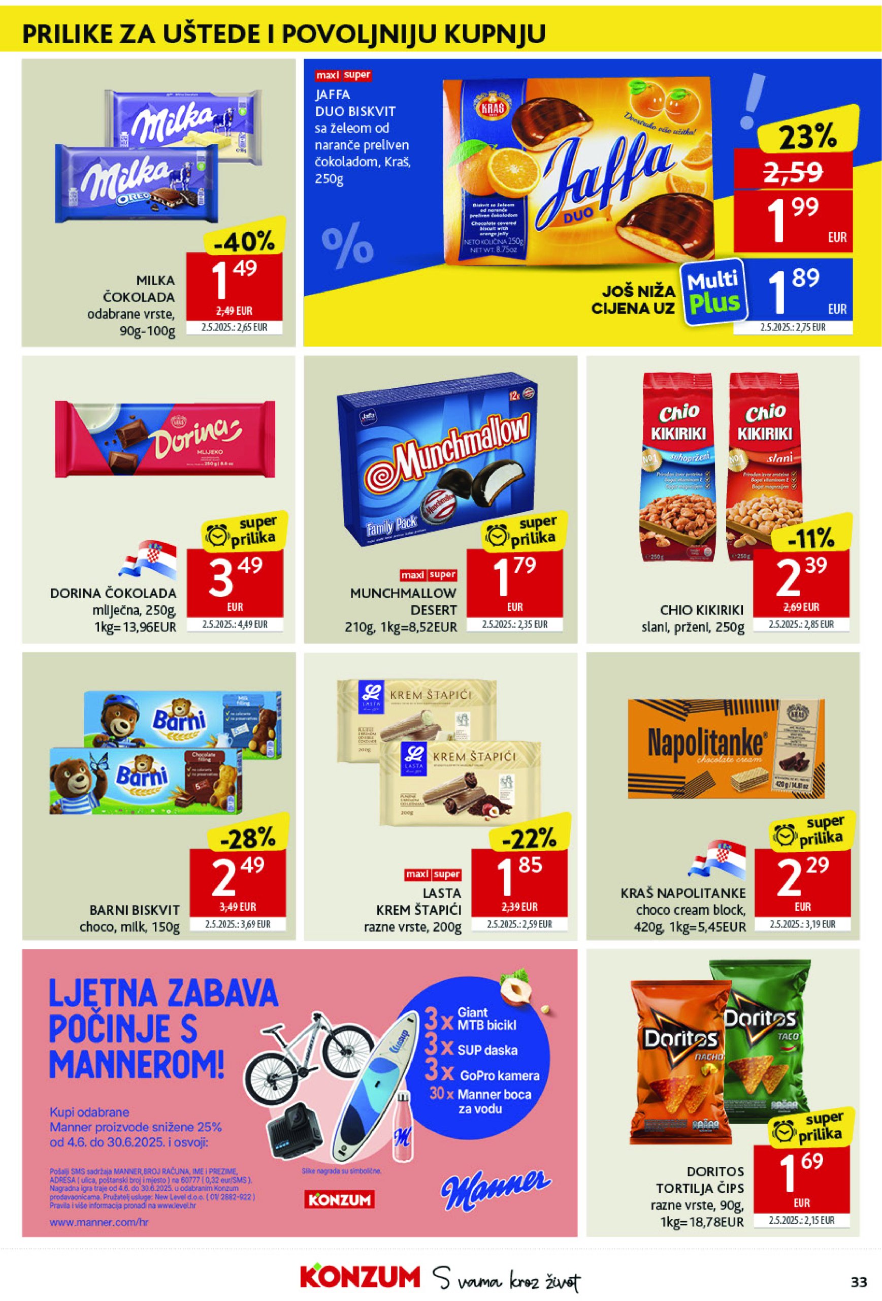 konzum - Prelistajte ovaj Konzum katalog, vrijedi od 04.06. do 12.06. - page: 33 konzum - Prelistajte ovaj Konzum katalog, vrijedi od 04.06. do 12.06. - page: 33