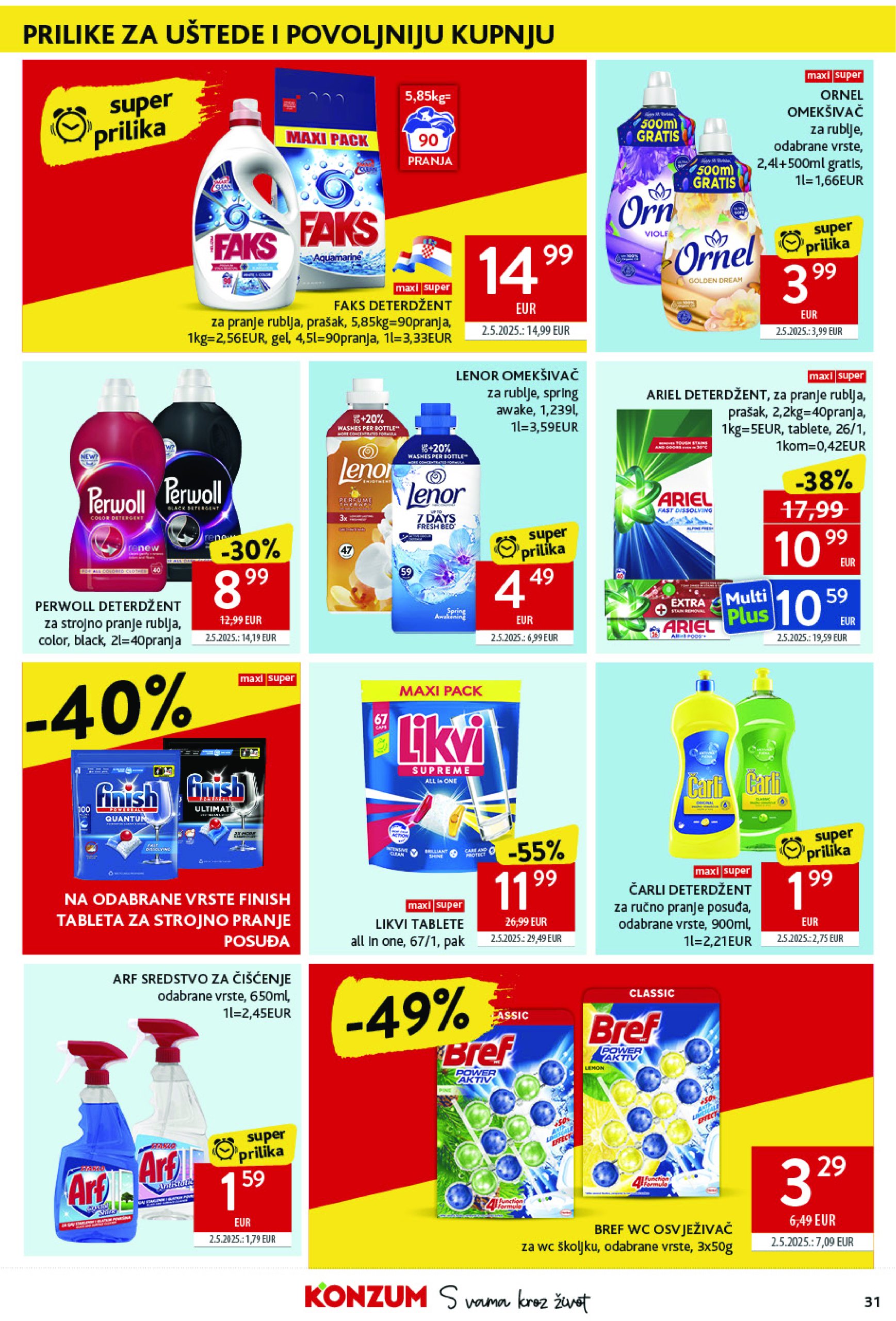 konzum - Prelistajte katalog Konzum, vrijedi od 11.06. do 17.06. - page: 31 konzum - Prelistajte katalog Konzum, vrijedi od 11.06. do 17.06. - page: 31