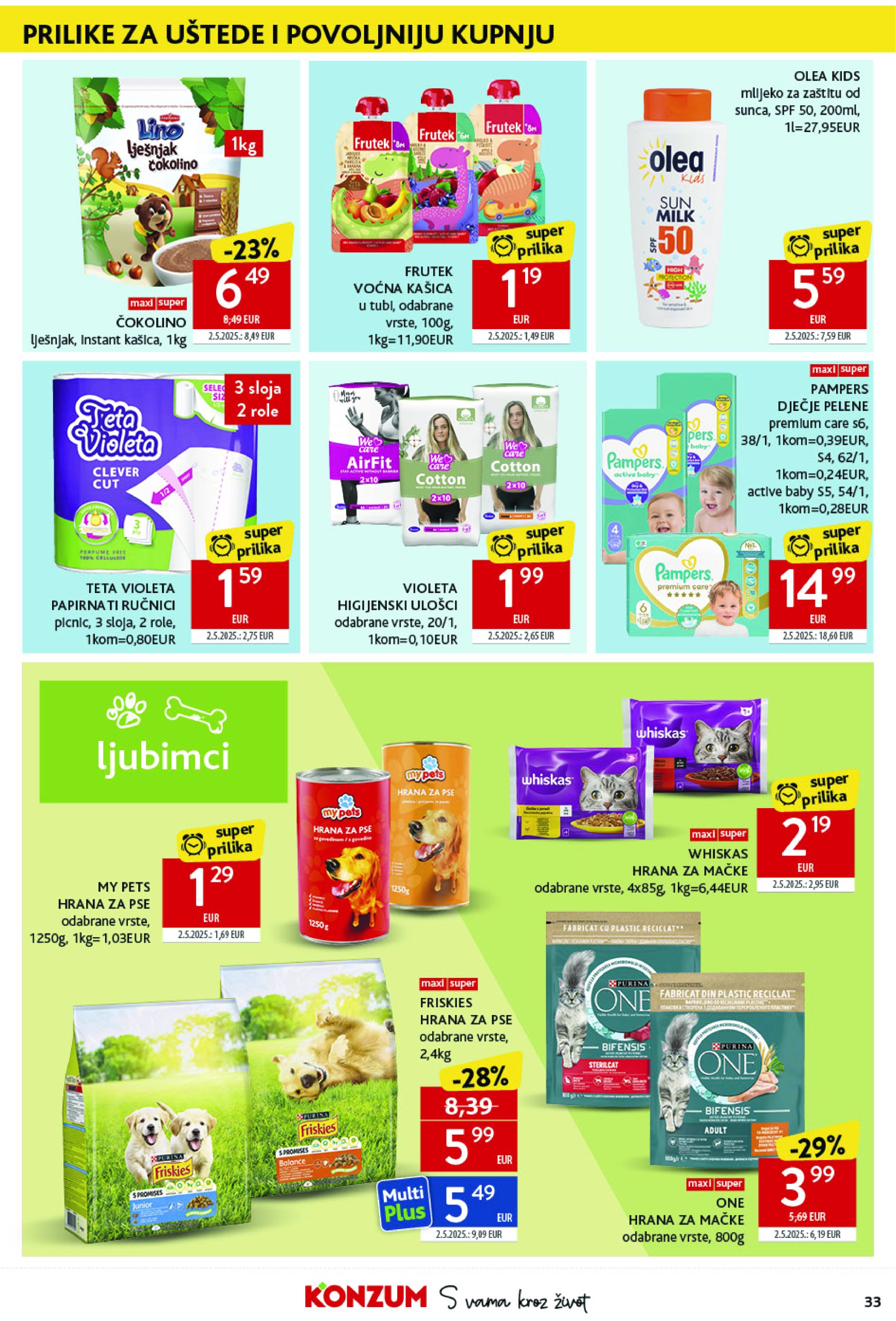 konzum - Prelistajte katalog Konzum, vrijedi od 11.06. do 17.06. - page: 33 konzum - Prelistajte katalog Konzum, vrijedi od 11.06. do 17.06. - page: 33