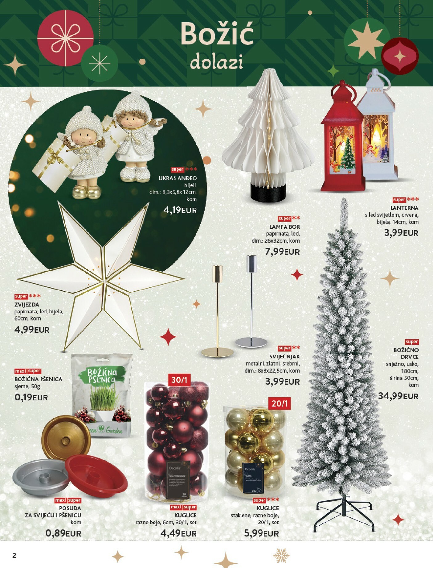 konzum - Prelistajte katalog Konzum - Katalog Ukrasi, vrijedi od 24.11. do 24.12. - page: 2