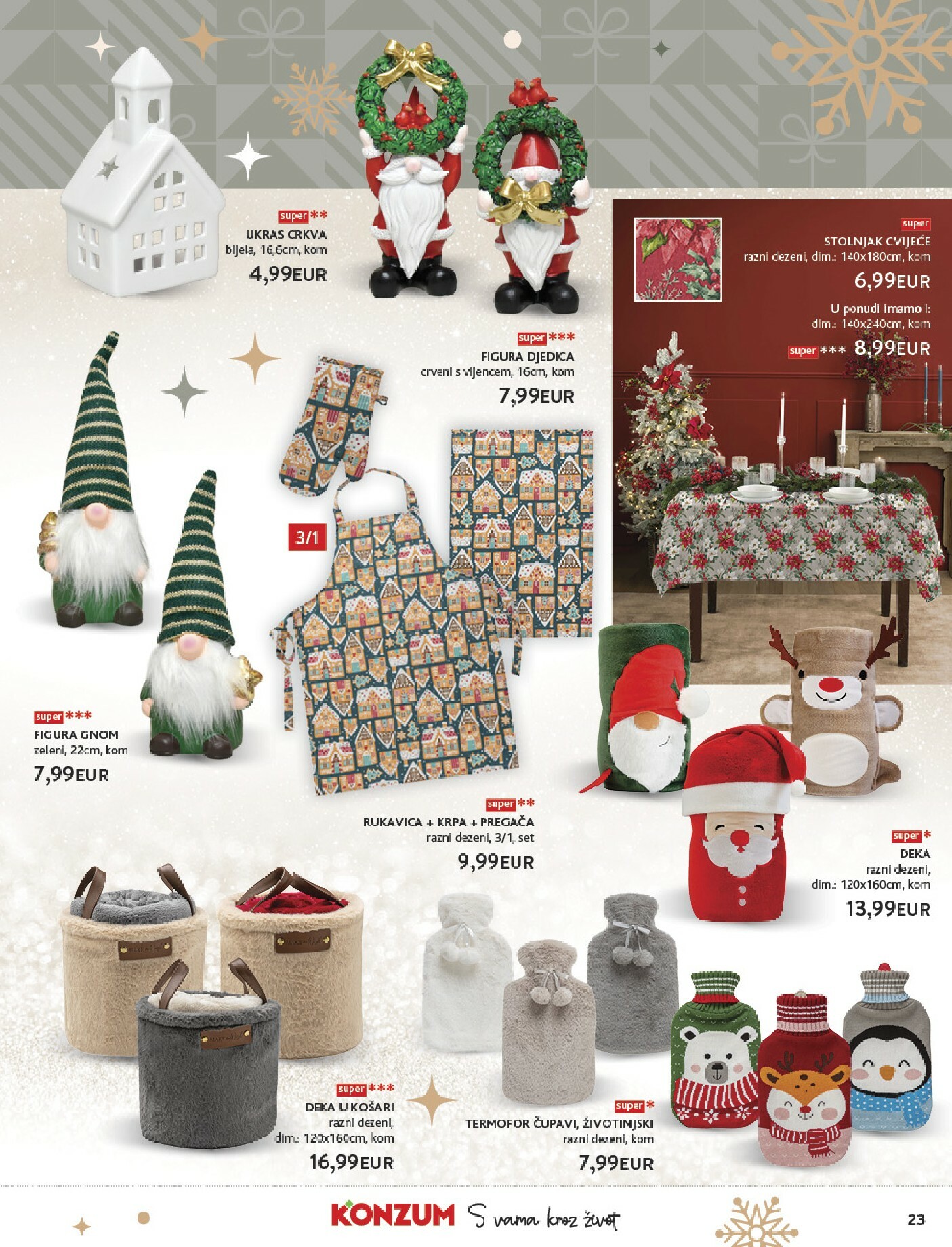 konzum - Prelistajte katalog Konzum - Katalog Ukrasi, vrijedi od 24.11. do 24.12. - page: 23