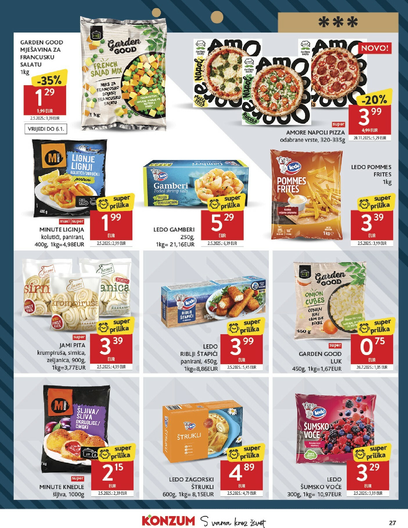 konzum - Prelistajte katalog Konzum, vrijedi od 03.12. do 09.12. - page: 27