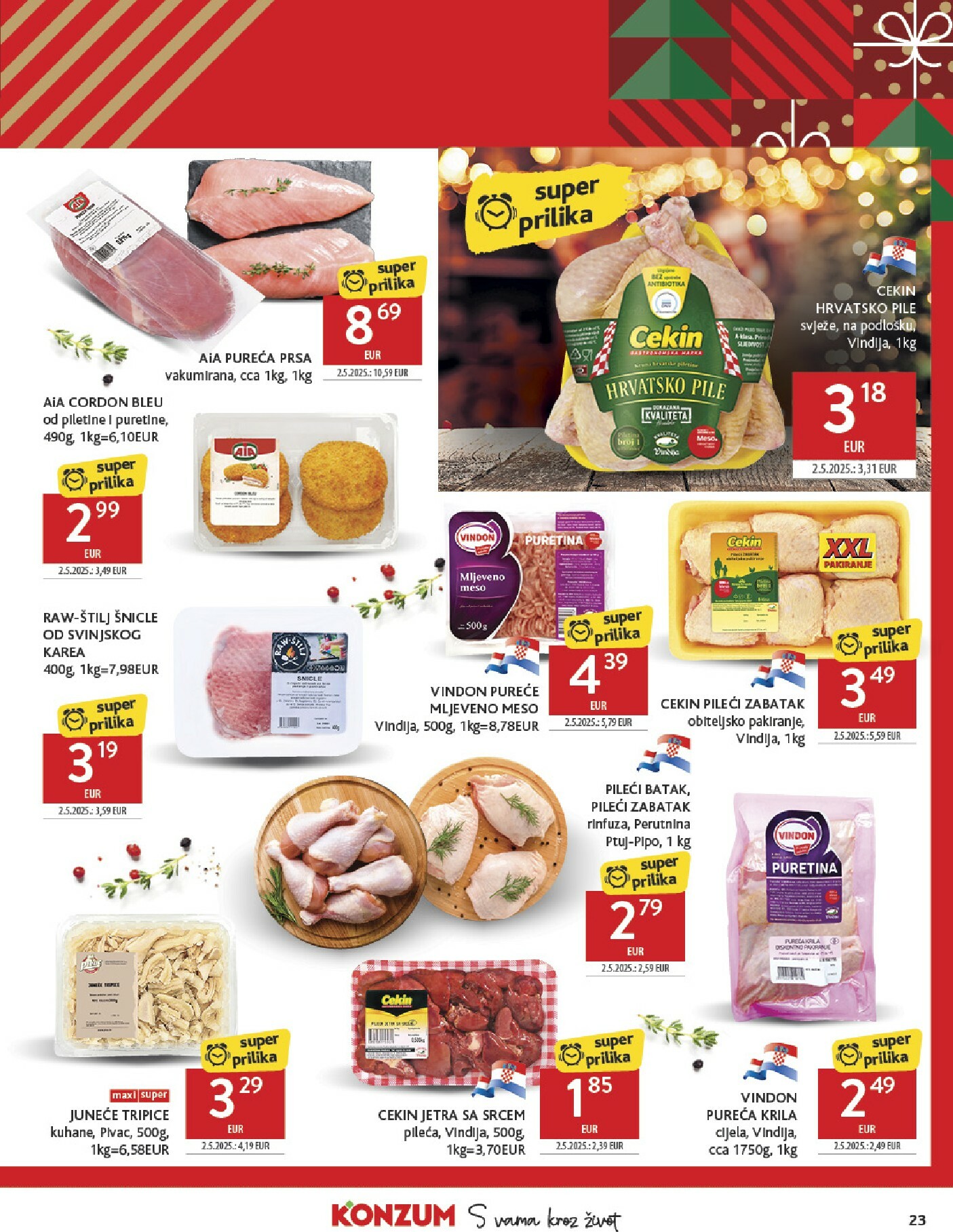 konzum - Prelistajte katalog Konzum, vrijedi od 03.12. do 09.12. - page: 23
