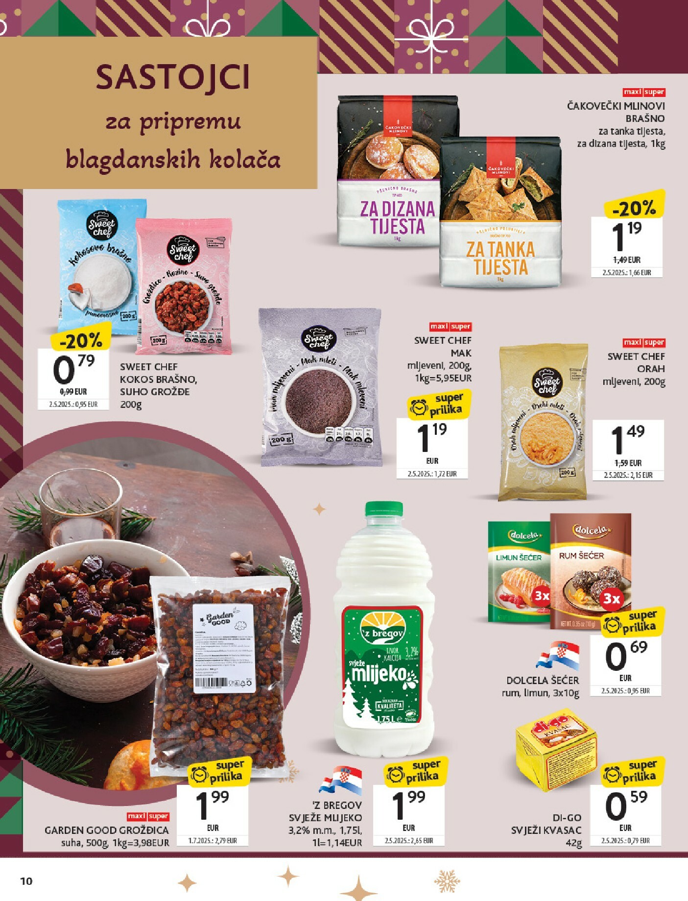 konzum - Prelistajte katalog Konzum - Katalog kolači, vrijedi od 01.12. do 24.12. - page: 10