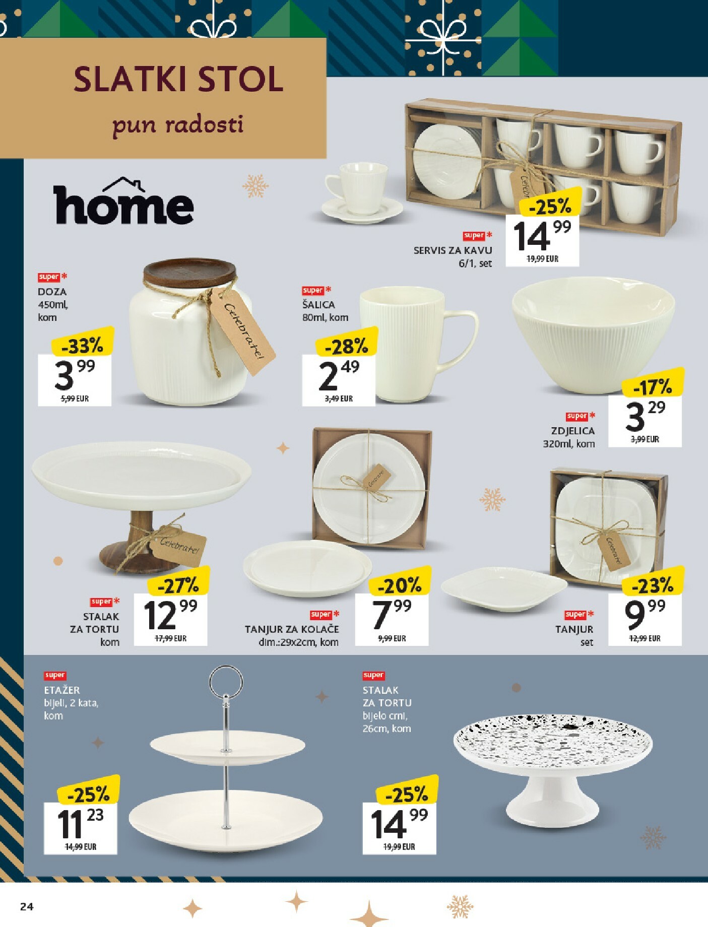 konzum - Prelistajte katalog Konzum - Katalog kolači, vrijedi od 01.12. do 24.12. - page: 24