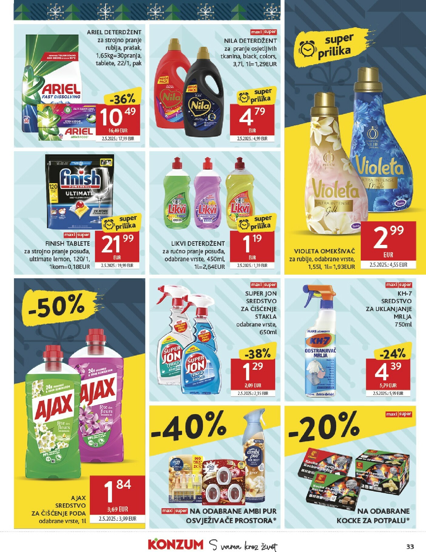 konzum - Prelistajte katalog Konzum, vrijedi od 10.12. do 16.12. - page: 33
