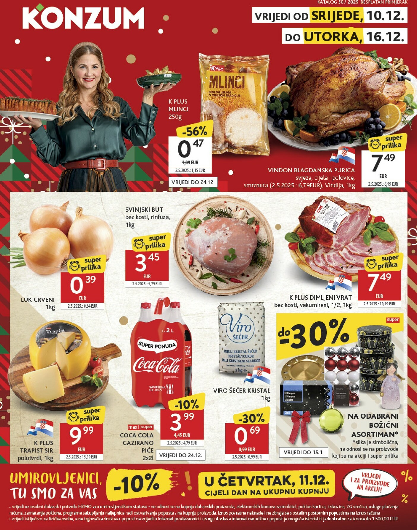 konzum - Prelistajte katalog Konzum, vrijedi od 10.12. do 16.12.