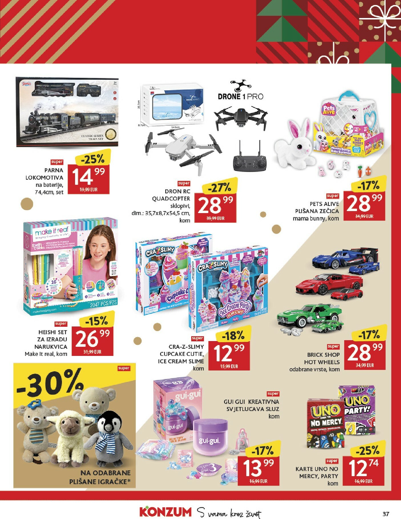 konzum - Prelistajte katalog Konzum, vrijedi od 10.12. do 16.12. - page: 37