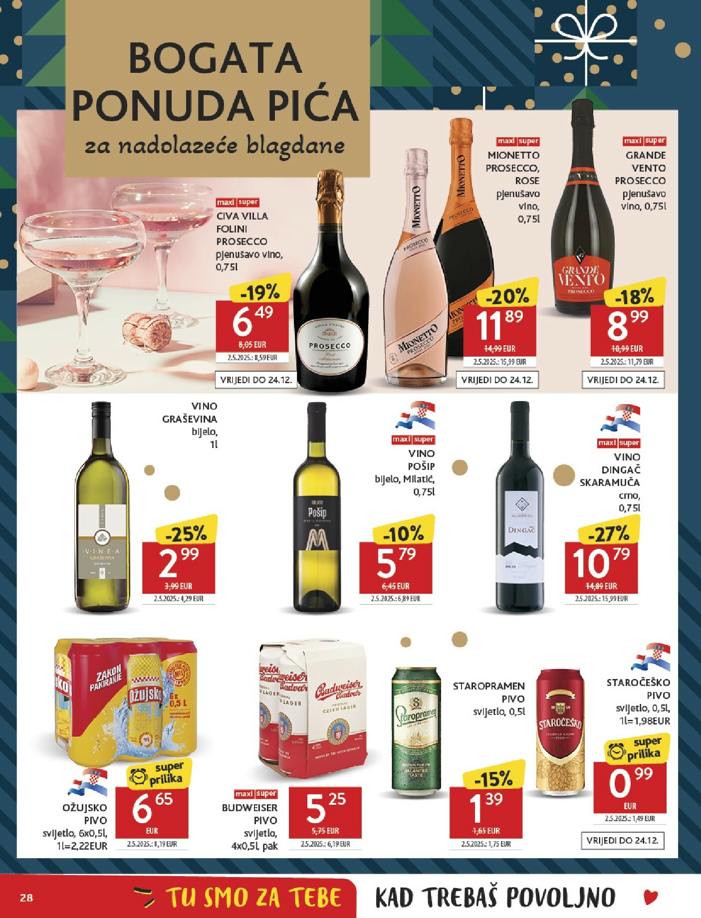 konzum - Prelistajte katalog Konzum, vrijedi od 10.12. do 16.12. - page: 28