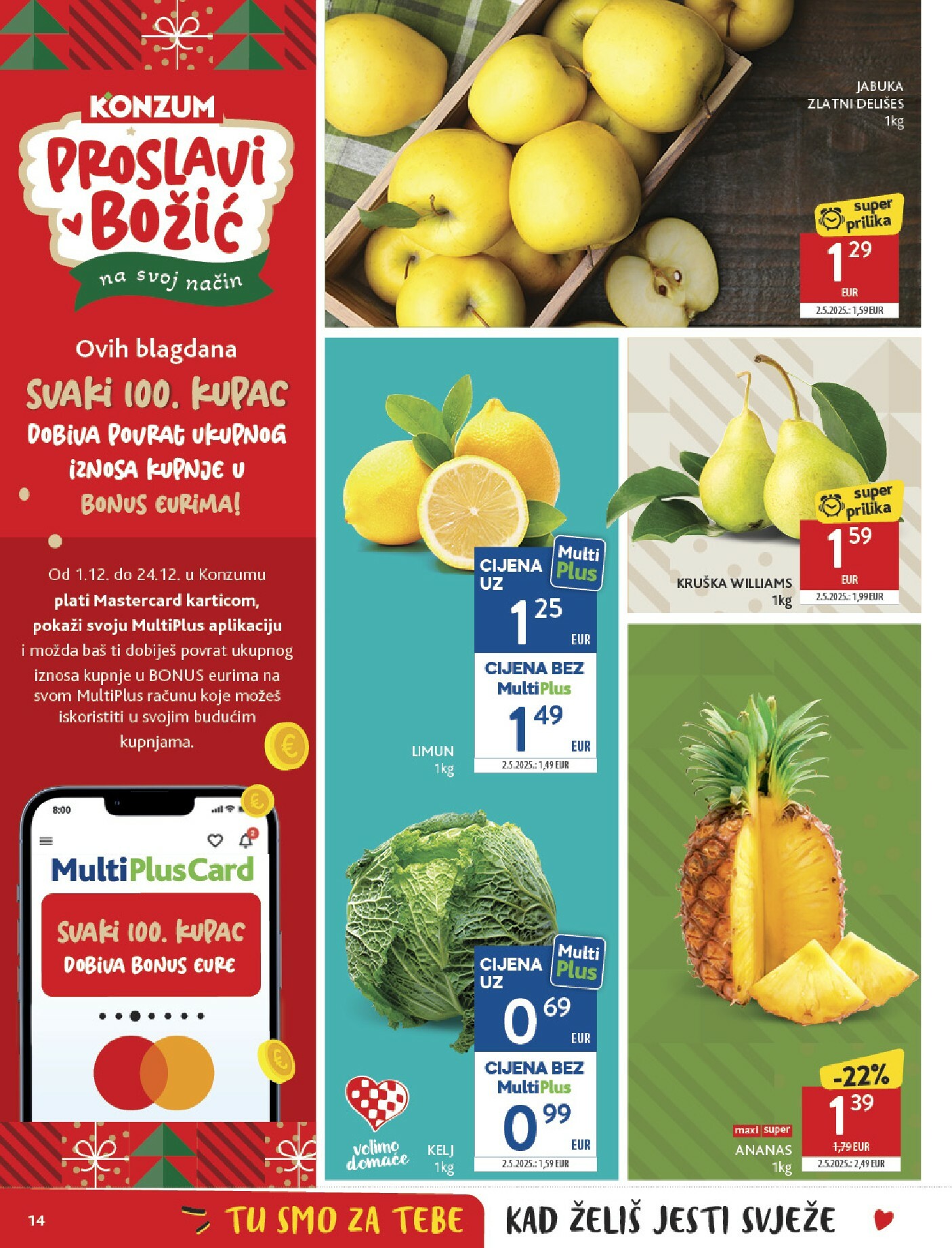 konzum - Prelistajte katalog Konzum, vrijedi od 10.12. do 16.12. - page: 14
