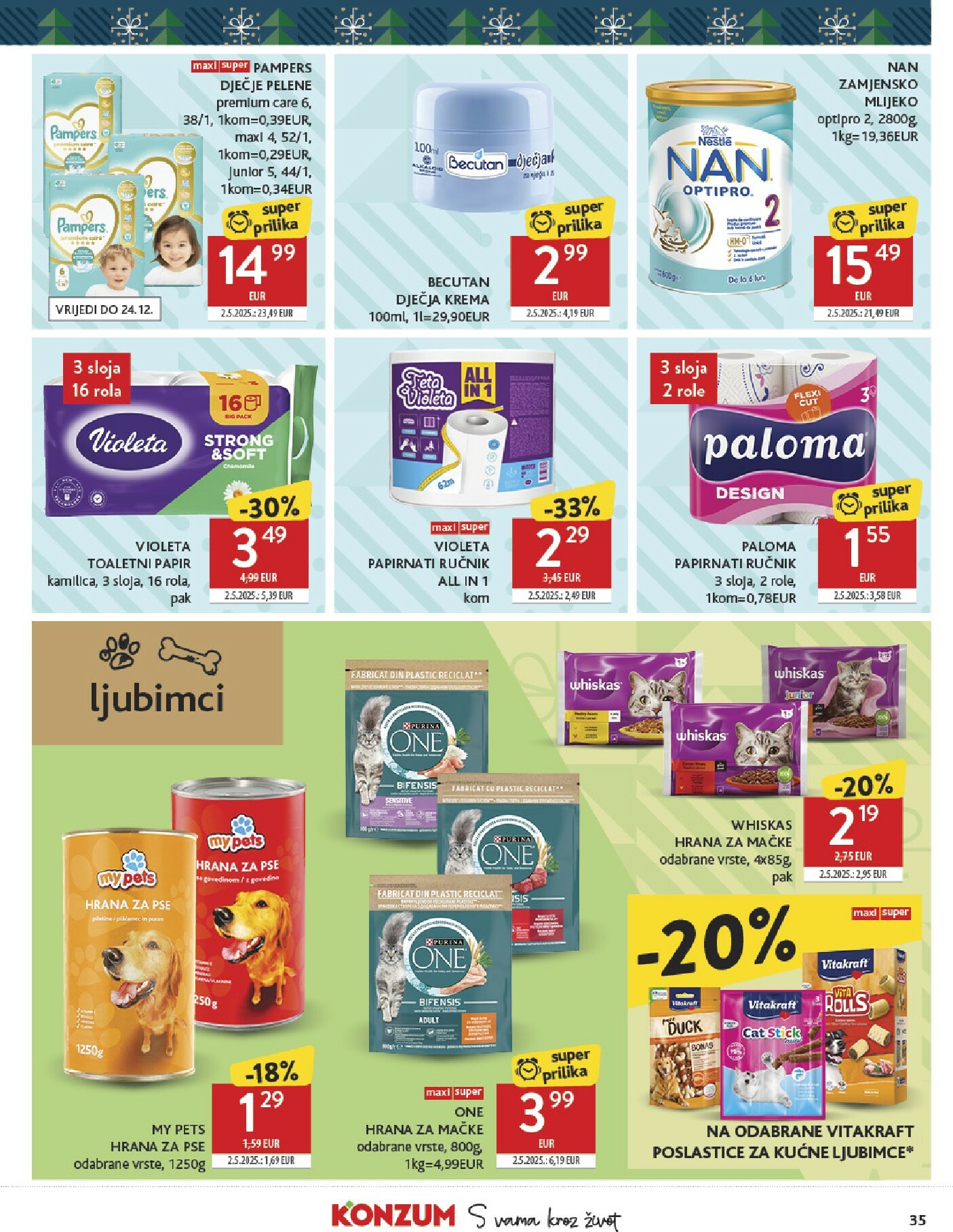 konzum - Prelistajte katalog Konzum, vrijedi od 10.12. do 16.12. - page: 35