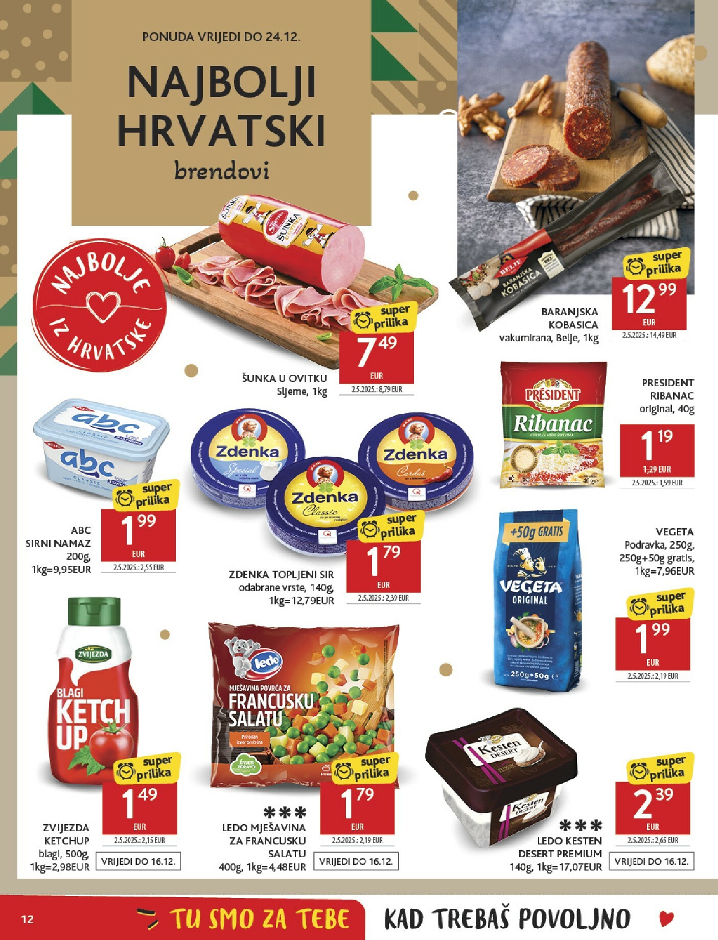 konzum - Prelistajte katalog Konzum, vrijedi od 10.12. do 16.12. - page: 12