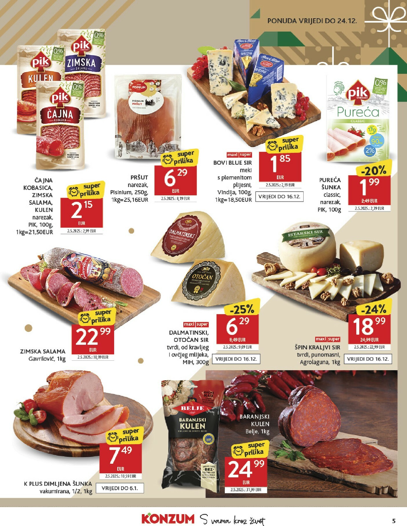 konzum - Prelistajte katalog Konzum, vrijedi od 10.12. do 16.12. - page: 5