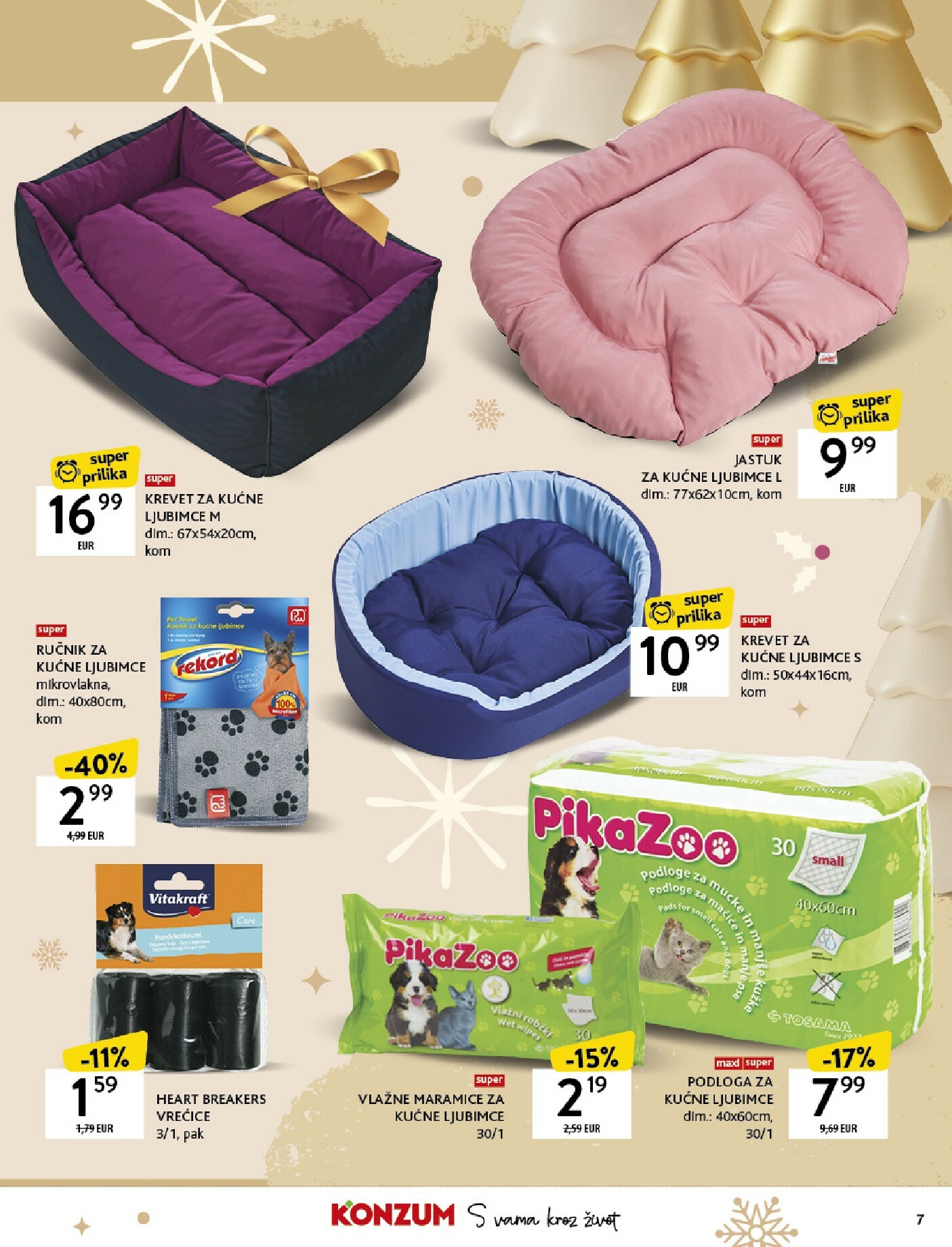 konzum - Prelistajte katalog Konzum - Katalog ljubimci, vrijedi od 08.12. do 24.12. - page: 7