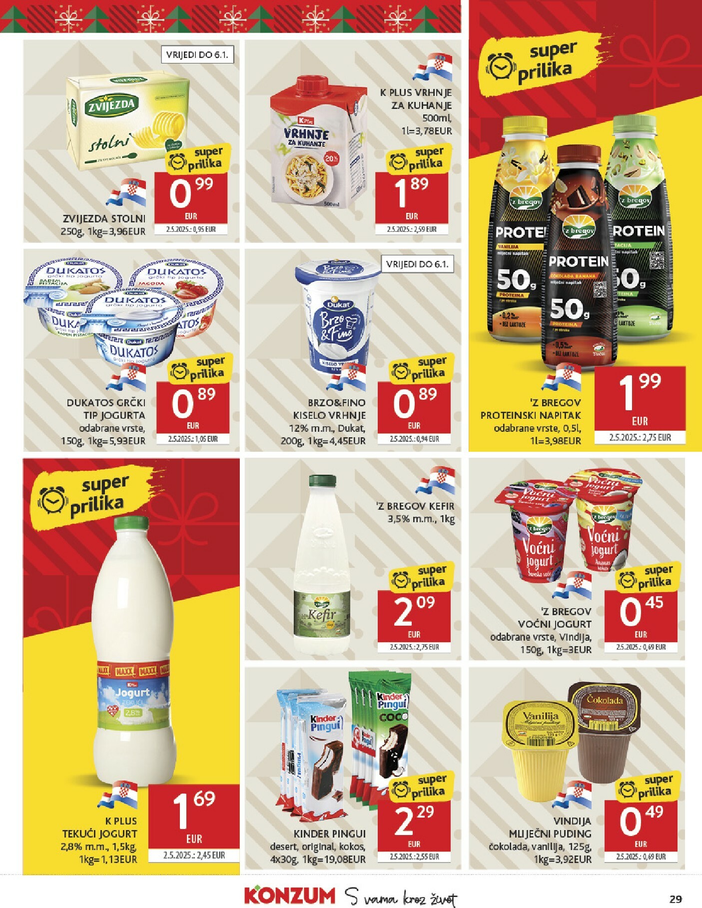 konzum - Prelistajte katalog Konzum, vrijedi od 17.12. do 24.12. - page: 29
