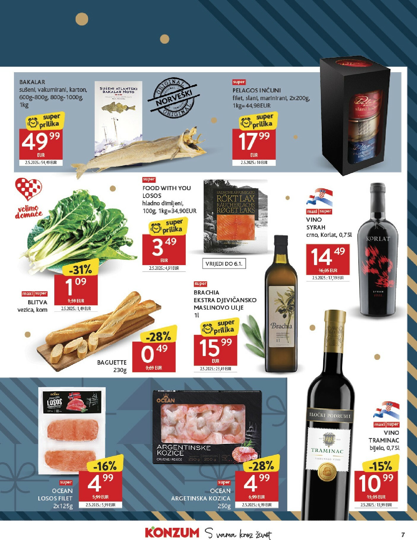 konzum - Prelistajte katalog Konzum, vrijedi od 17.12. do 24.12. - page: 7
