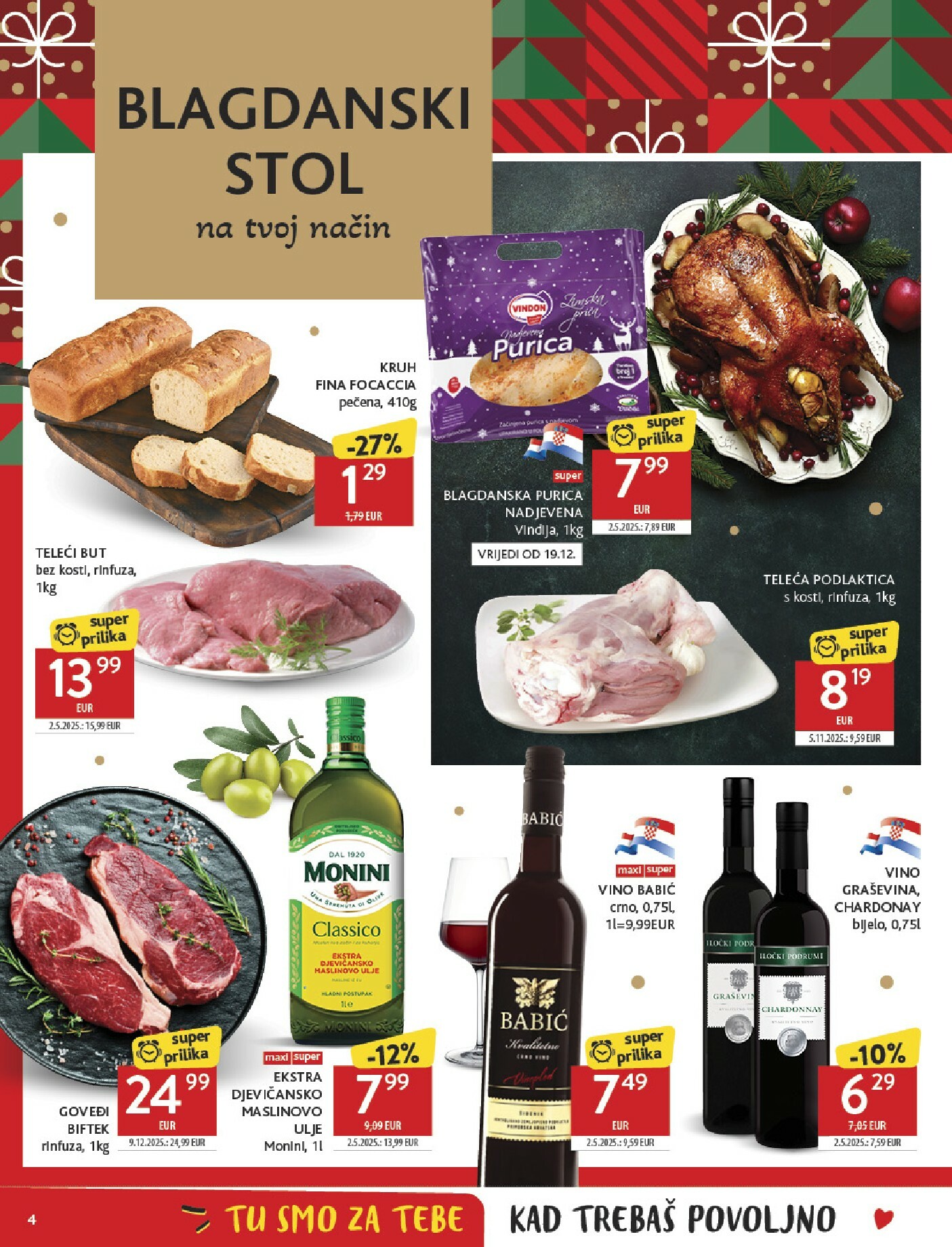 konzum - Prelistajte katalog Konzum, vrijedi od 17.12. do 24.12. - page: 4