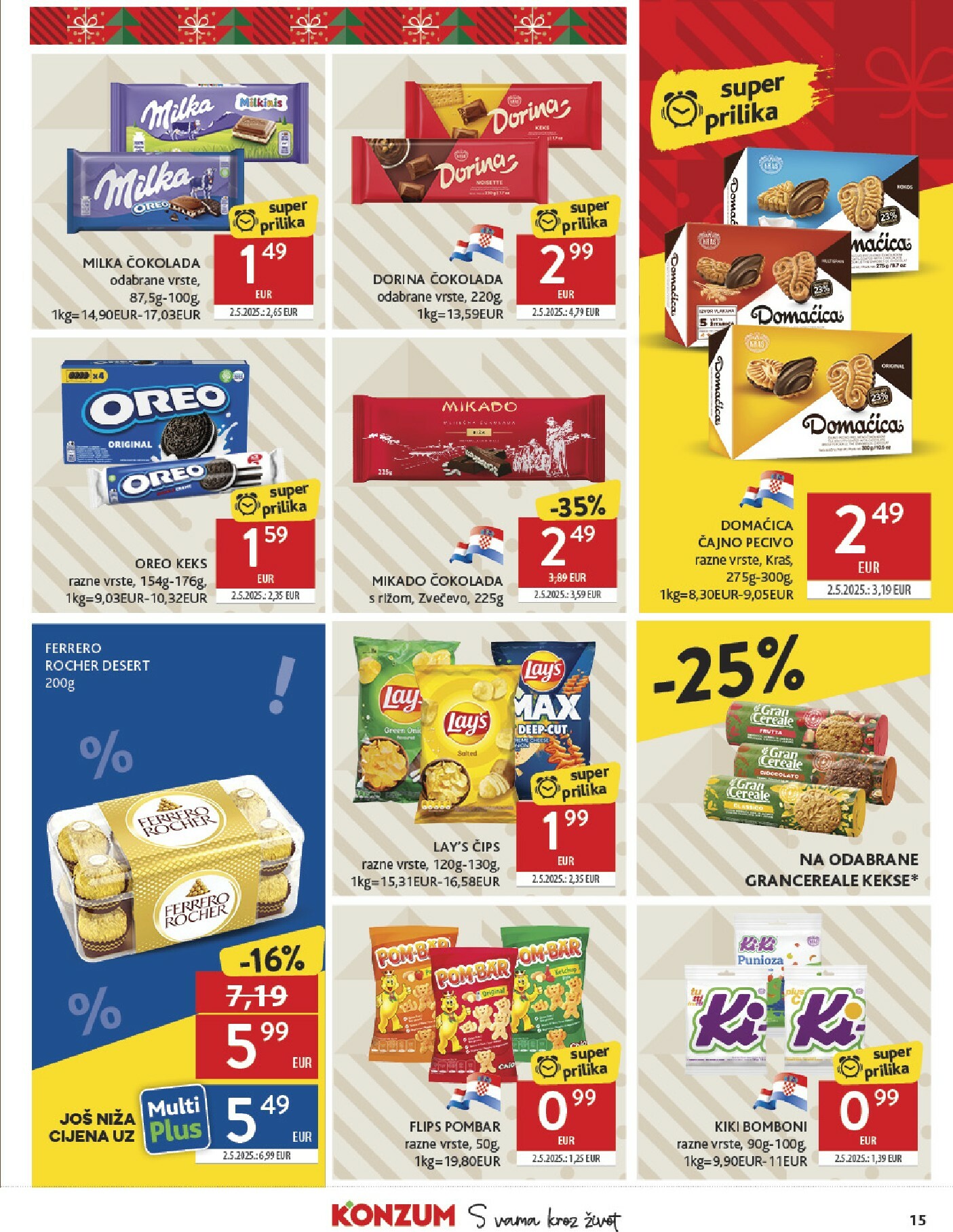 konzum - Prelistajte katalog Konzum, vrijedi od 17.12. do 24.12. - page: 15