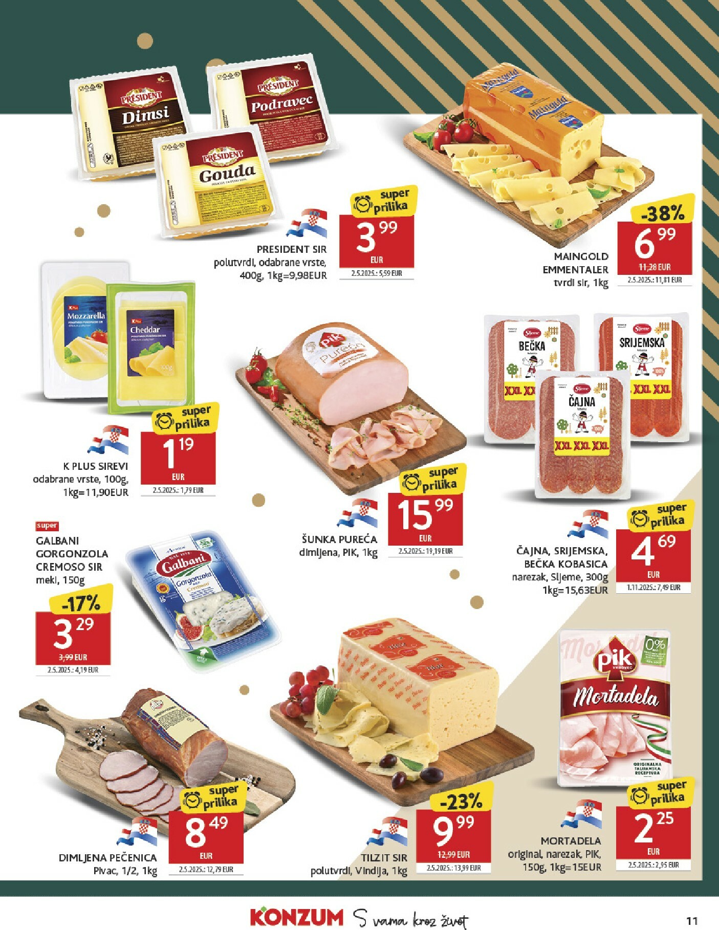 konzum - Prelistajte katalog Konzum, vrijedi od 17.12. do 24.12. - page: 11