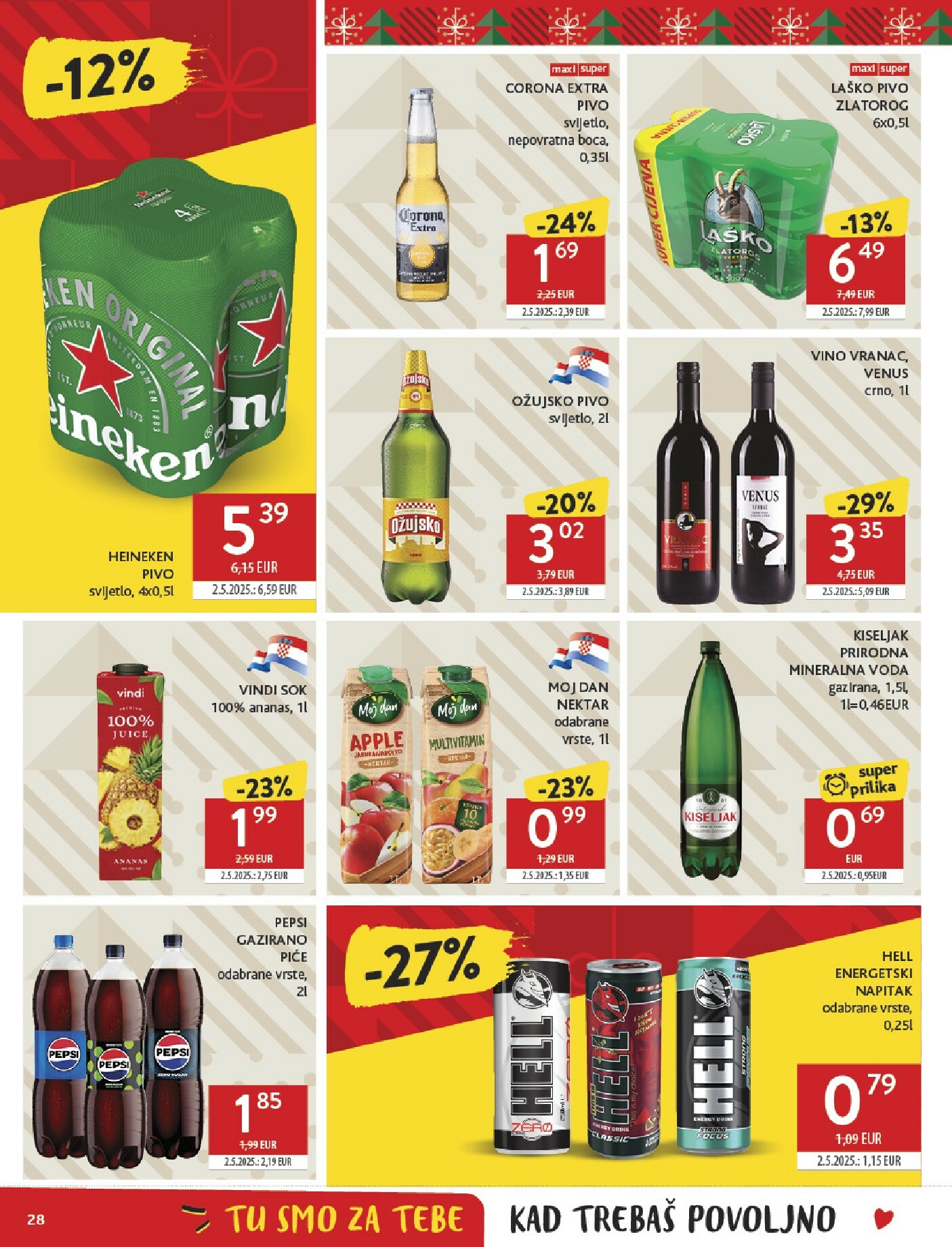 konzum - Prelistajte katalog Konzum, vrijedi od 27.12. do 06.01. - page: 28